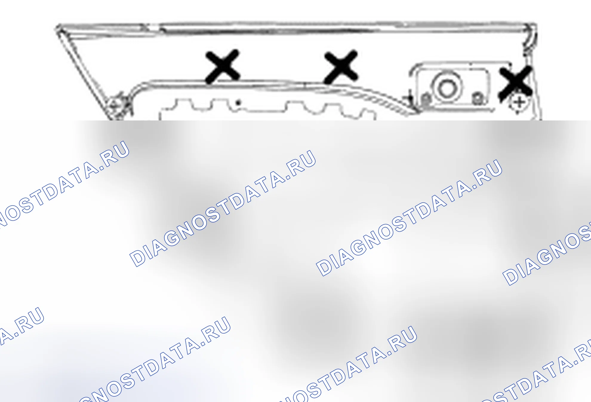 Рис. 3: Демонтаж и монтаж. Hyundai Lafesta I
