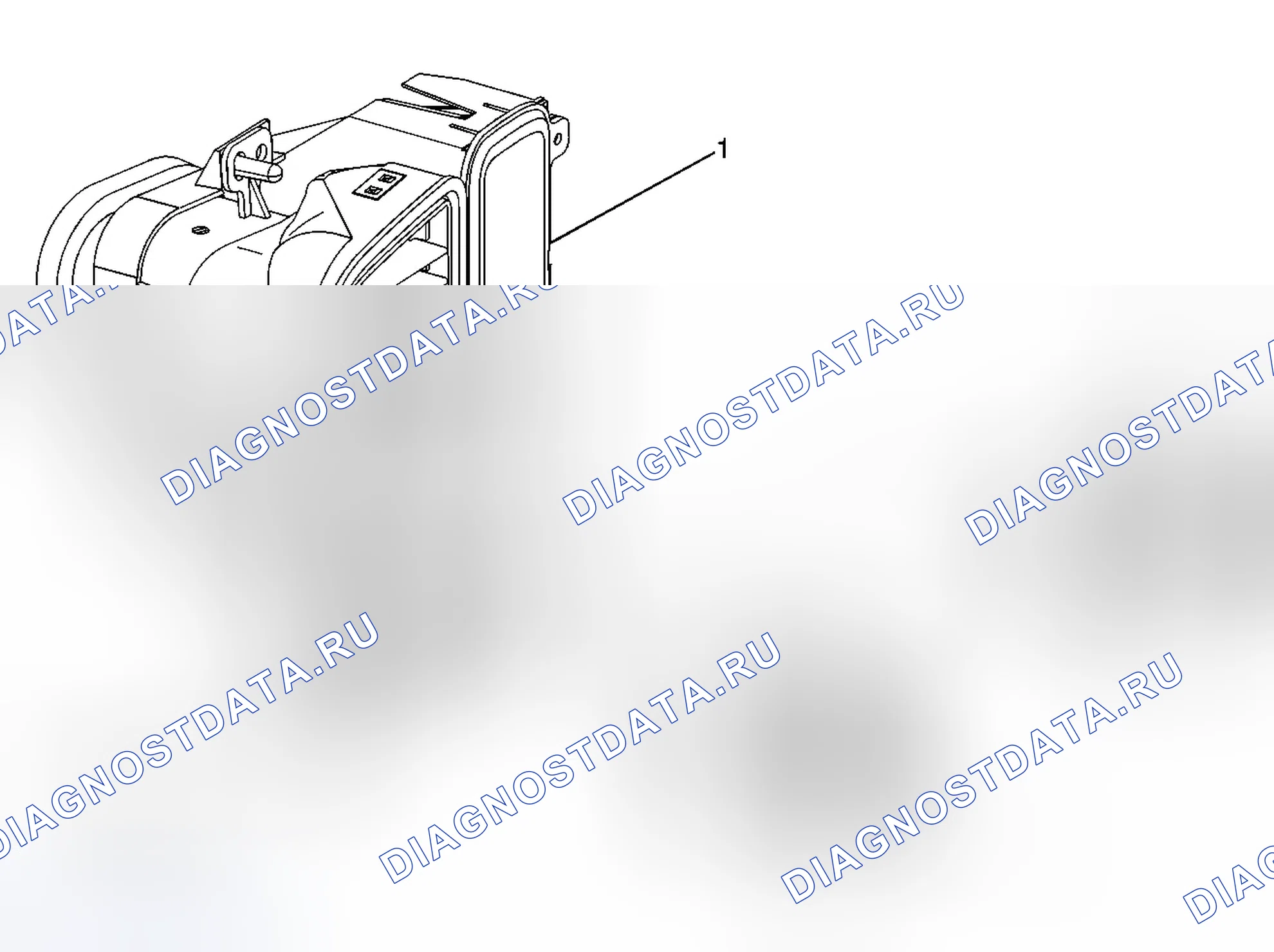 Рис. 3: Виды компонентов задней части кузова. Chevrolet Tahoe II