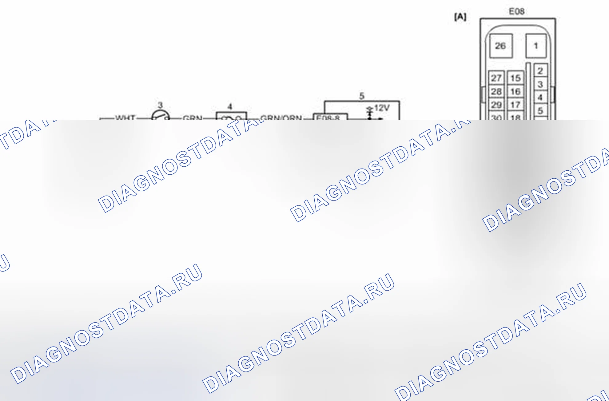 Рис. 60: электросхема. Suzuki SX4 I рестайлинг