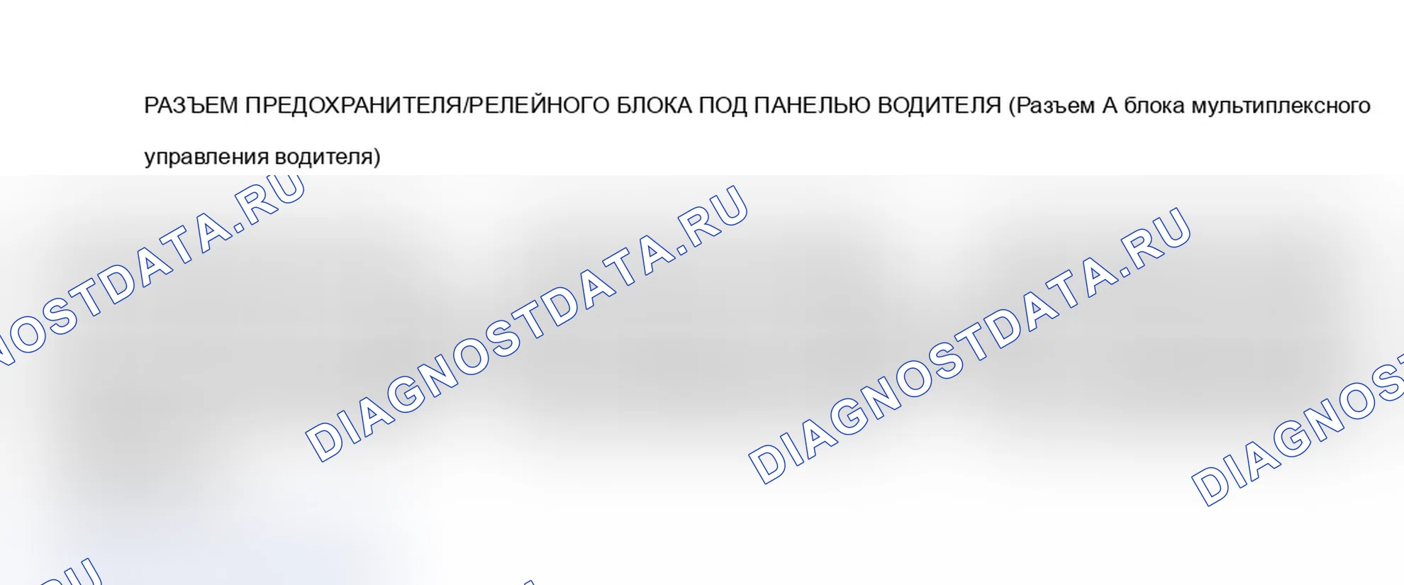 Рис. 12: Блок водителя. Acura MDX I