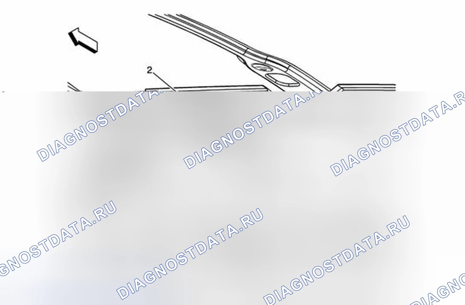 Рис. 26: Замена модуля радиоантенны. Chevrolet Impala IX