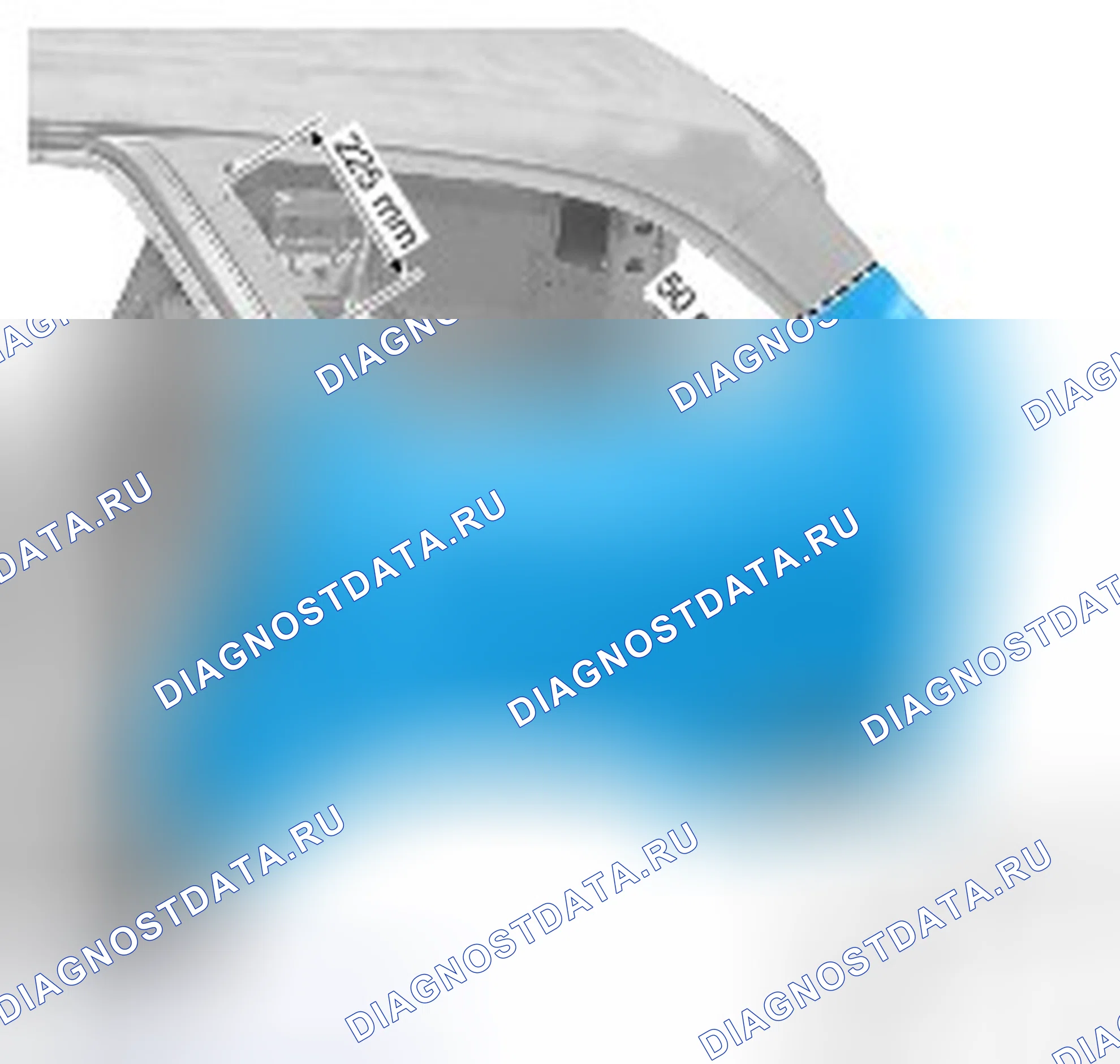 Как снять и установить левую панель задней боковой части кузова. Ford Mondeo IV
