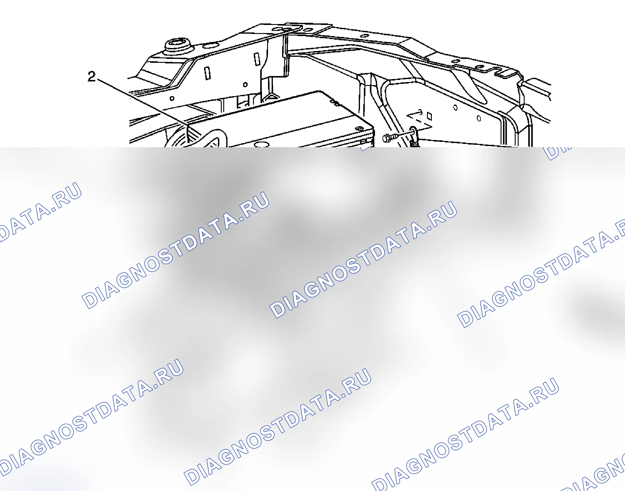 Рис. 1: Виды компонентов питания и заземления. Chevrolet RV Cutaway G3500 