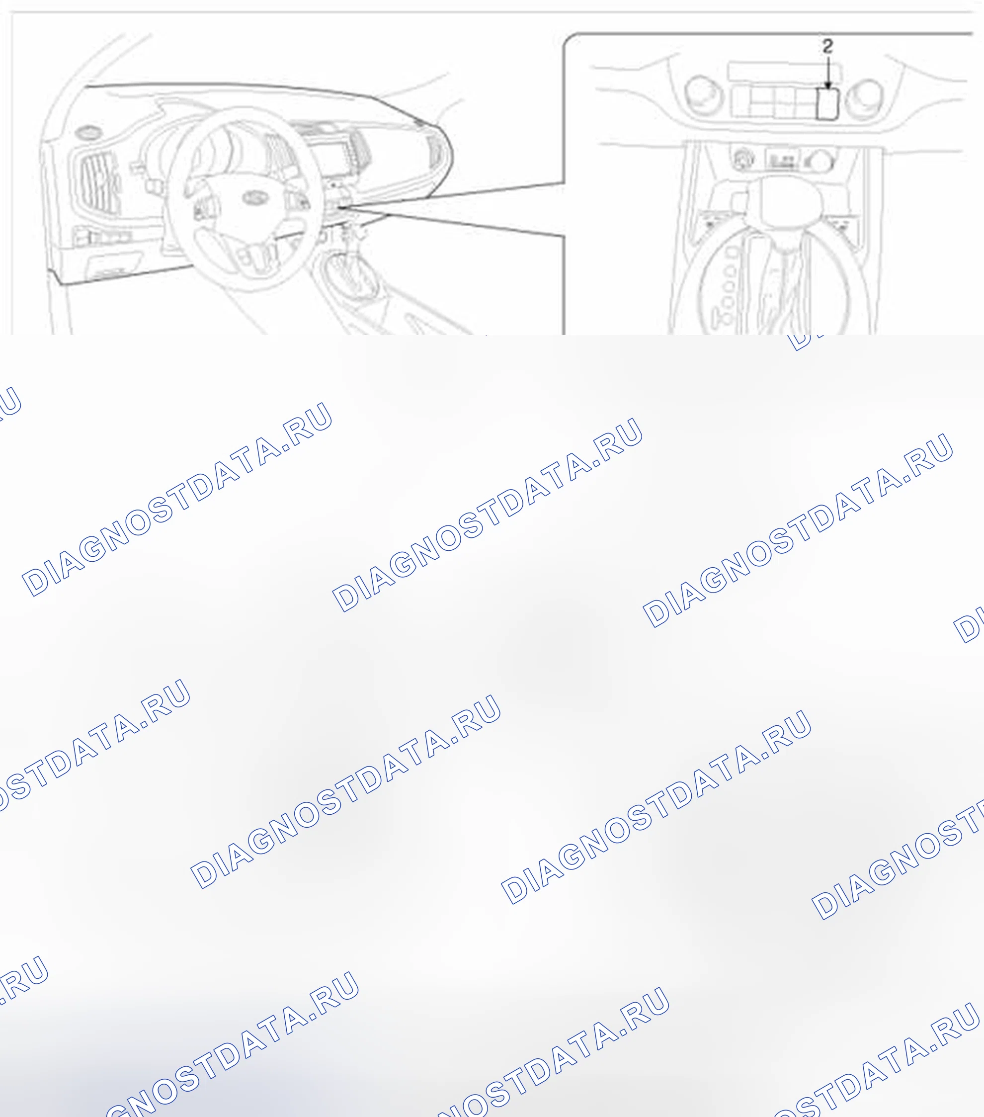Рис. 9: Расположение компонентов. Haval Beast (Shenshou) I
