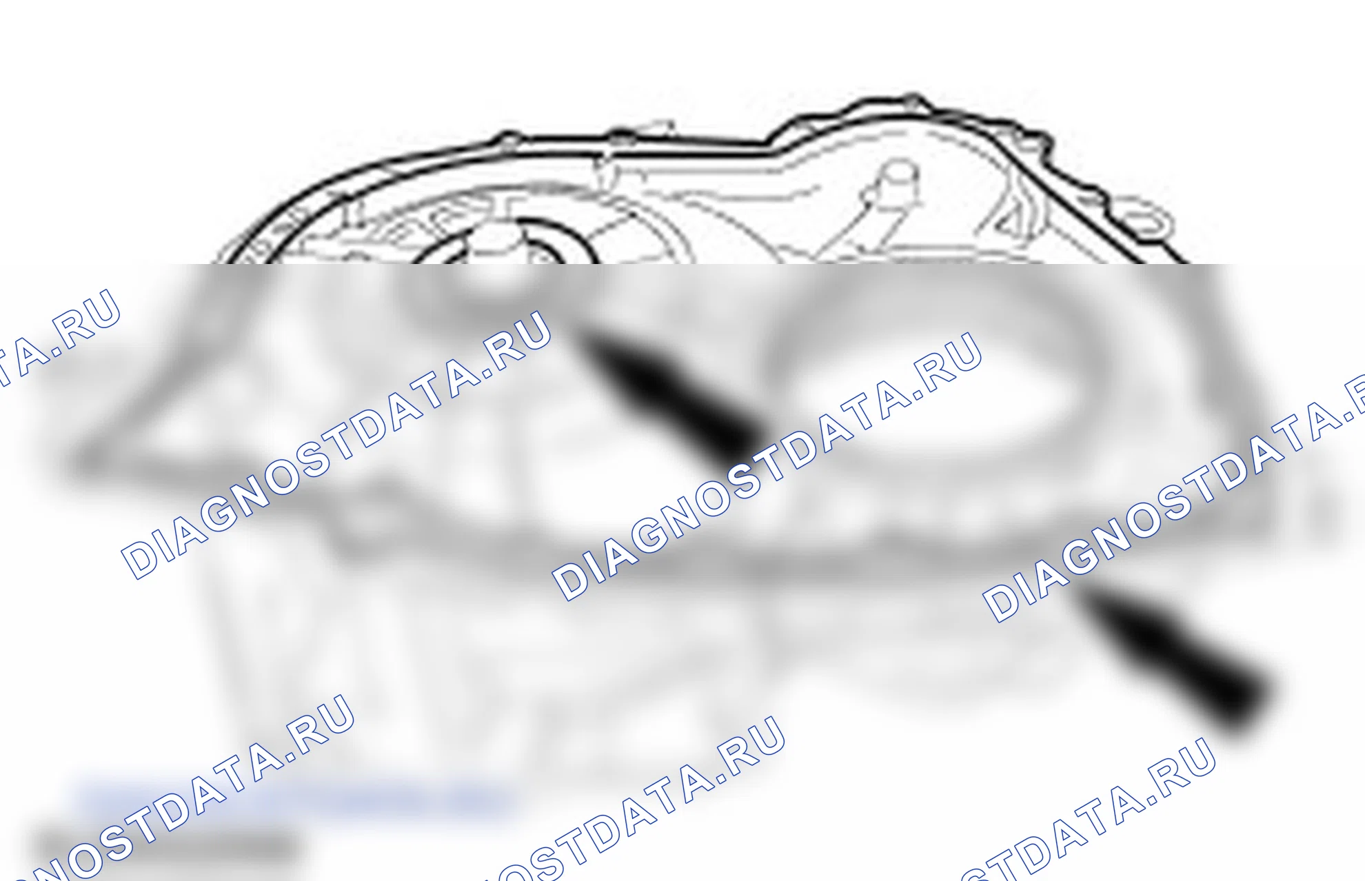 Разборка узла Корпус гидротрансформатора. Ford Mondeo II