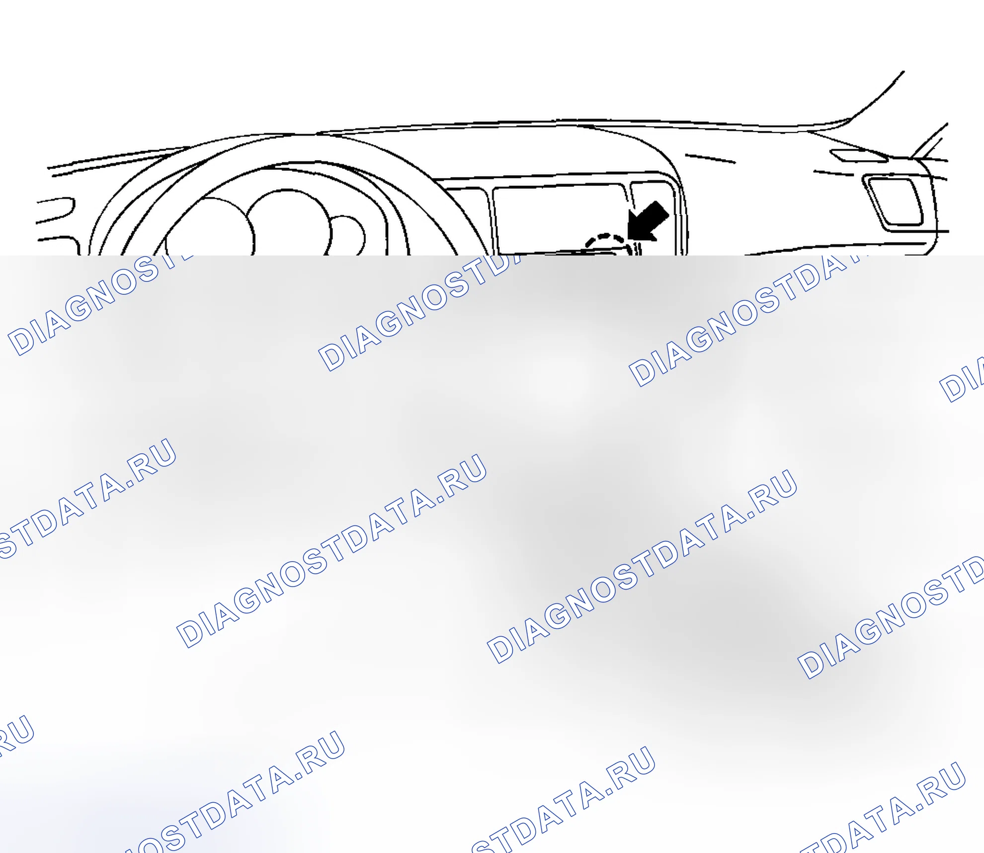Рис. 10: ИНДИКАТОР ПОДУШКИ БЕЗОПАСНОСТИ ПАССАЖИРСКОГО СИДЕНЬЯ. Honda Vezel I