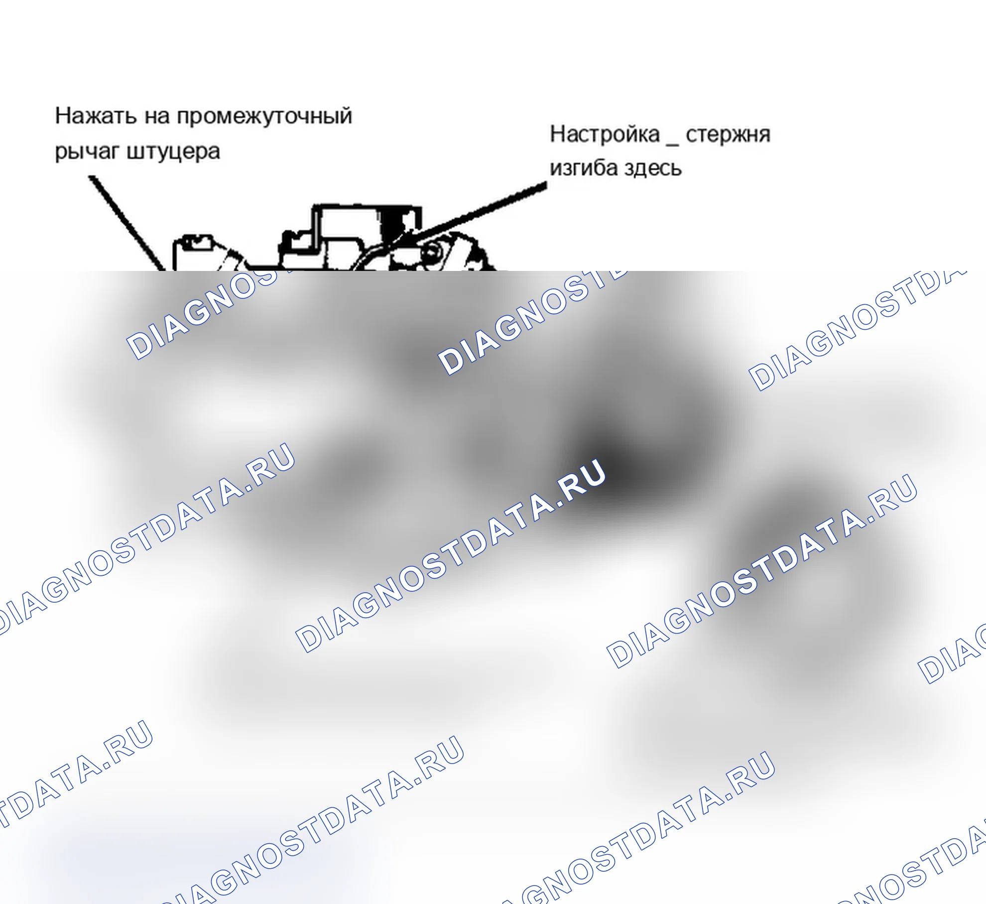 Рис. 20: Регулировка рычага дроссельной катушки. Chevrolet Cab & Chassis C20 