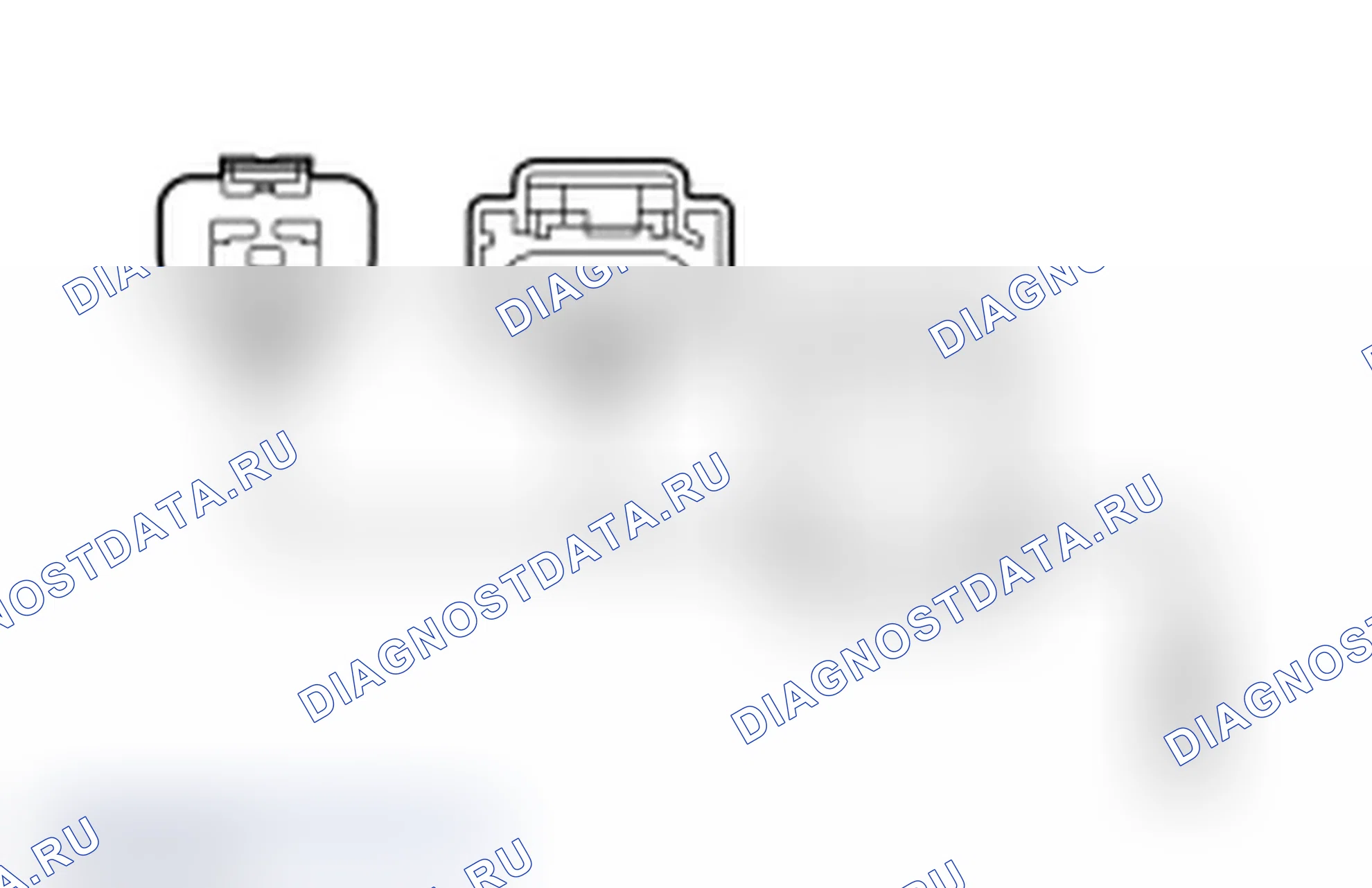 Рис. 8: ТОЧЕЧНОЕ ИСПЫТАНИЕ B: ОДНА ФАРА БЛИЖНЕГО СВЕТА НЕ РАБОТАЕТ. Mercury Grand Marquis IV рестайлинг