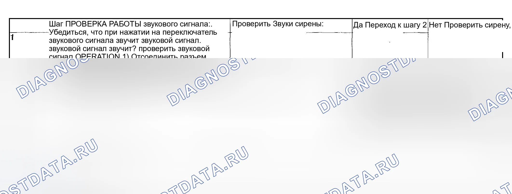 Рис. 75: ПРОВЕРКА РАБОТЫ СИРЕНЫ. Subaru Impreza GD/GC/GG рестайлинг