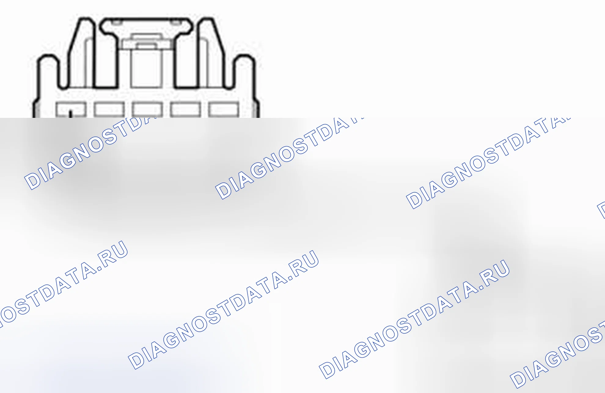 Рис. 50: ТОЧЕЧНОЕ ИСПЫТАНИЕ Y: ОБЕ ПРОТИВОТУМАННЫЕ ФАРЫ НЕ РАБОТАЮТ. Hyundai Kona I