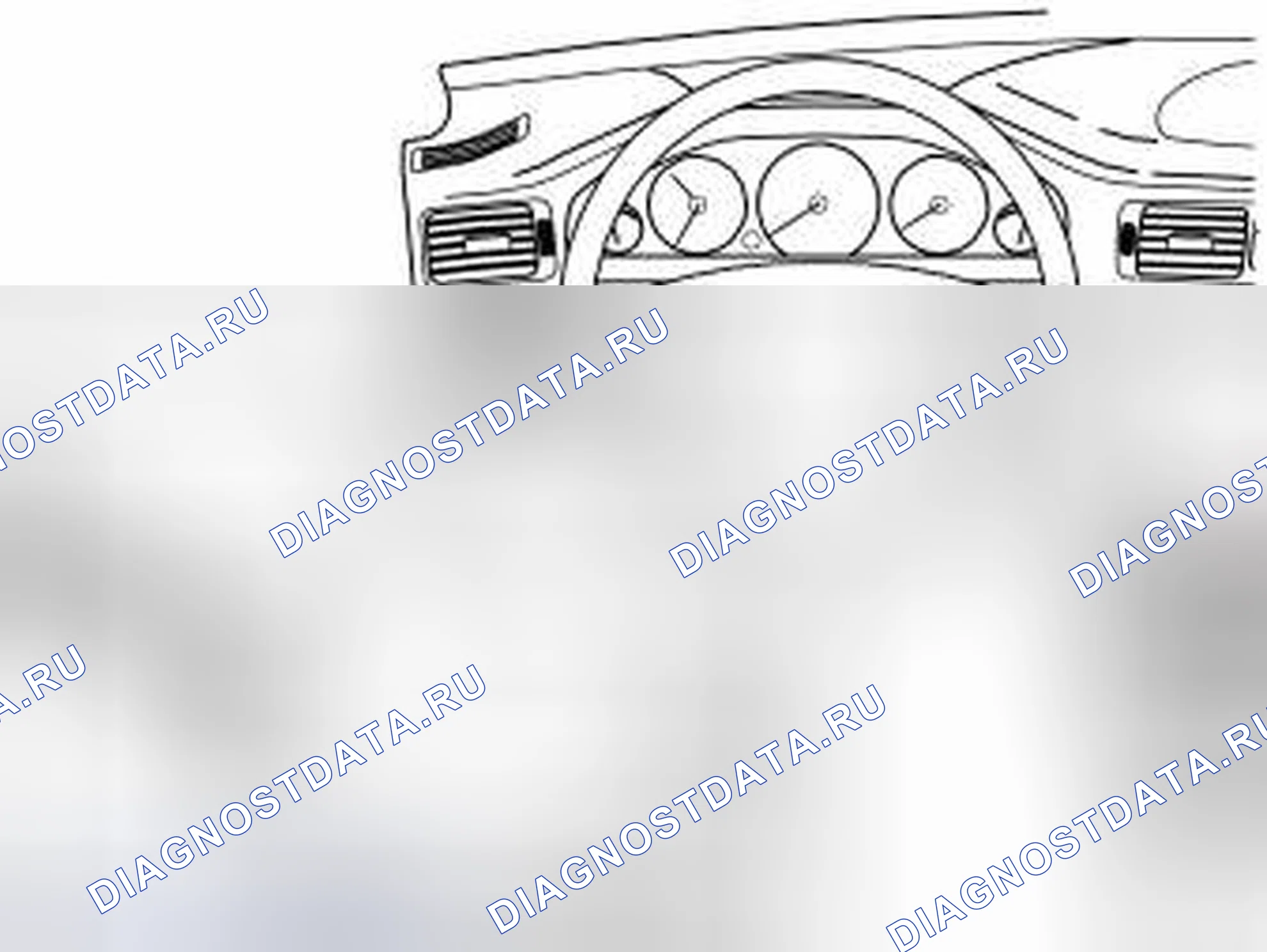 Рис. 153: Крепление рулевого колеса. Volvo V70 II рестайлинг