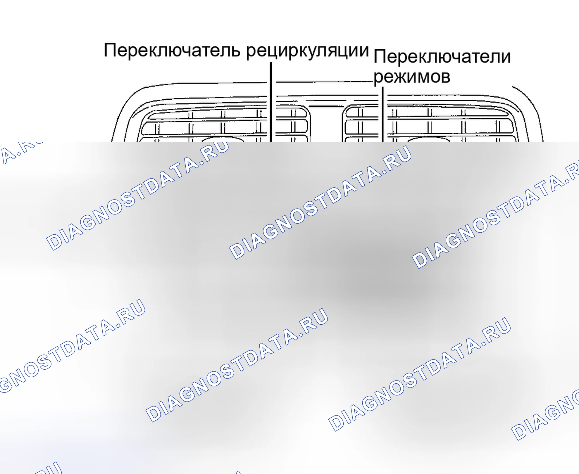 Рис. 3: ОПИСАНИЕ ручной системы кондиционирования. Honda Insight I