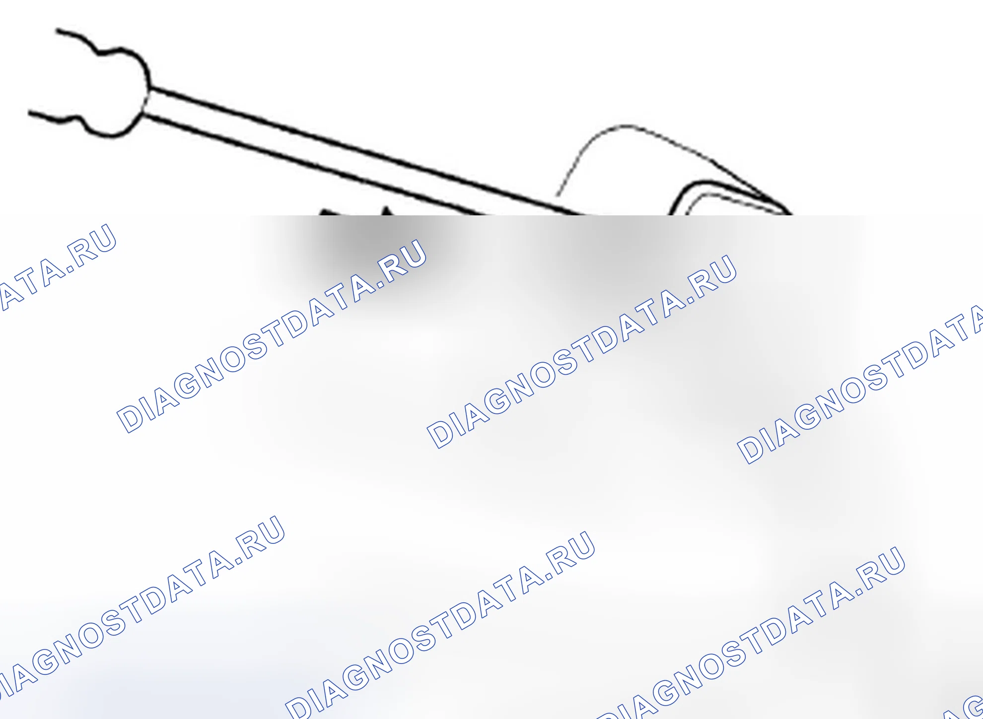 Рис. 35: Снятие/установка рукоятки грейфера. Acura TSX II