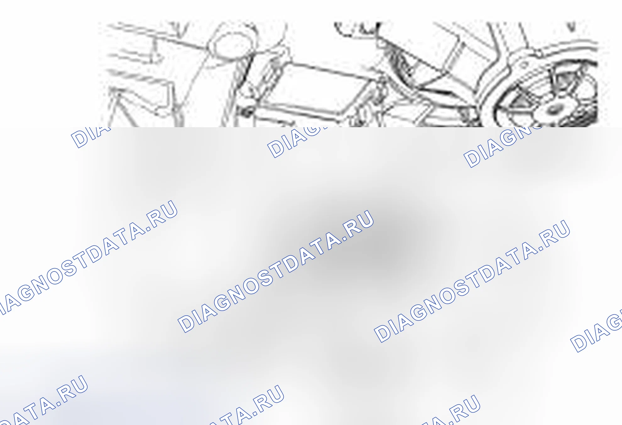 Рис. 168: Резистор электродвигателя вентилятора. Hyundai Lafesta I