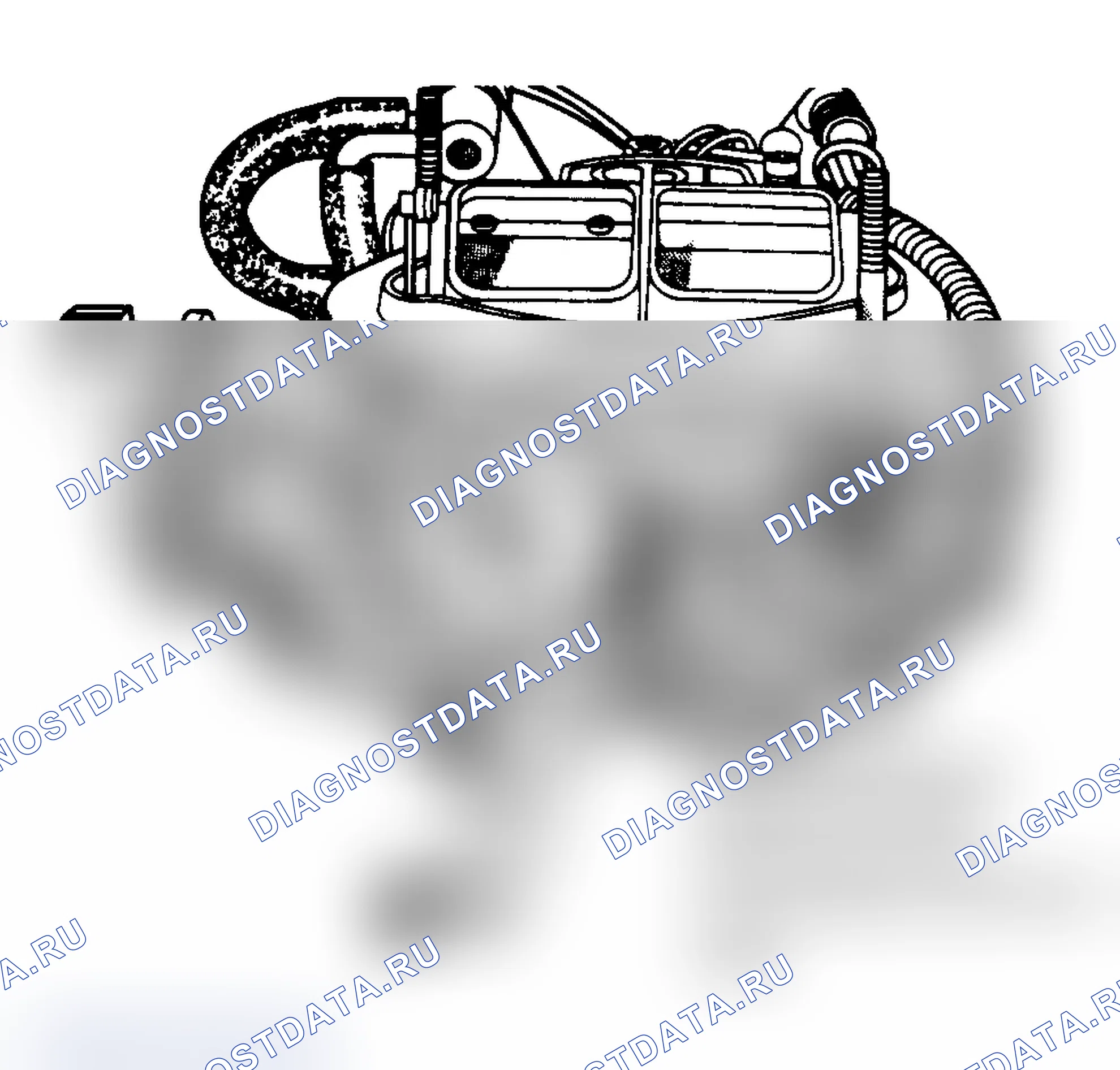 Рис. 254: Расположение переключателя карбюратора. Plymouth Grand Voyager I