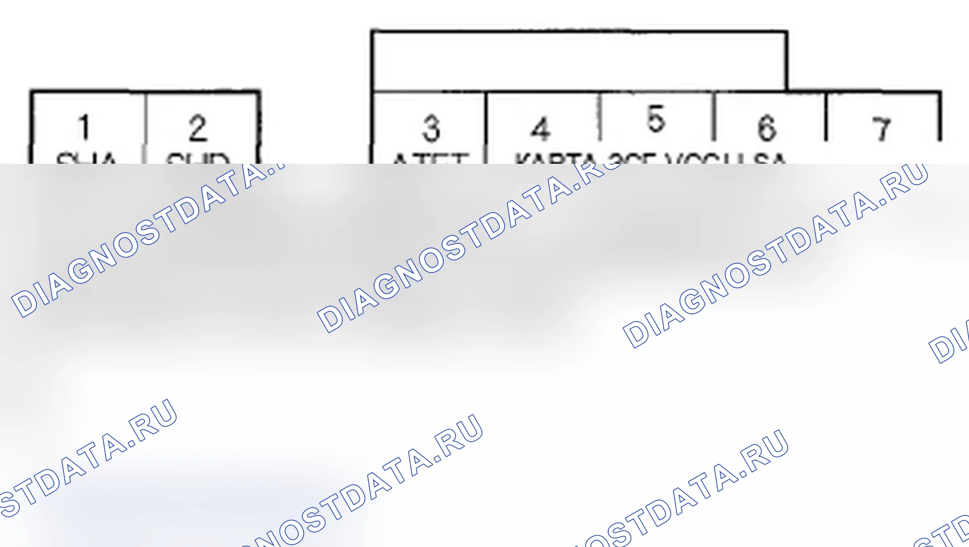 Рис. 20: Входы и выходы ИКМ разъема C (22P). Acura RL II