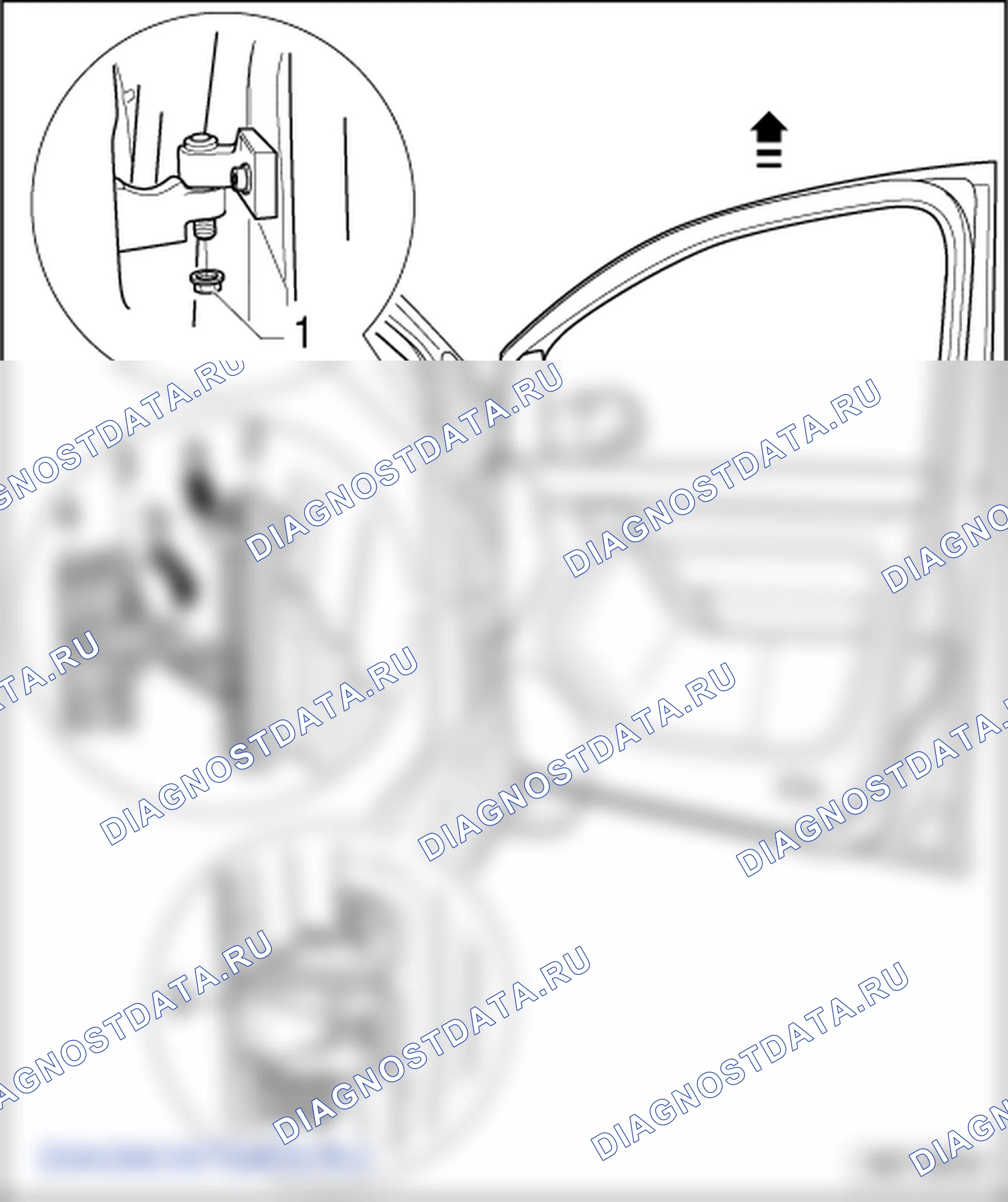 Передняя дверь. Volkswagen Touran I