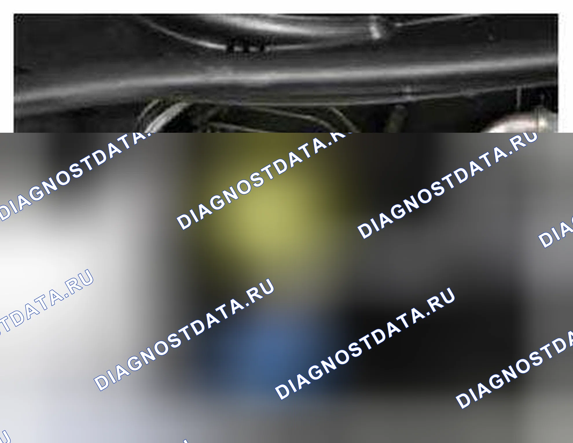 Рис. 207: Расположение компонентов. BMW 6 серия F06/F13/F12
