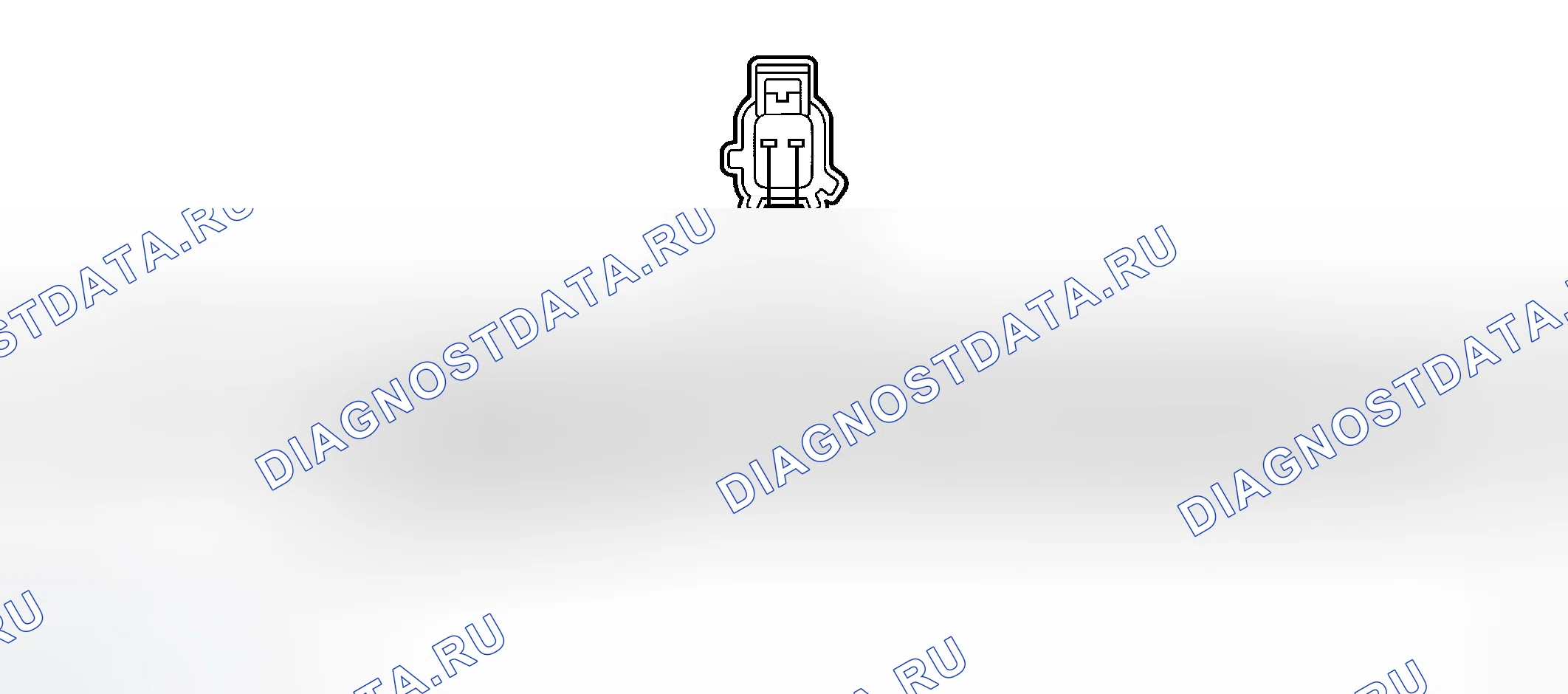 Рис. 3: Реле уровня тормозной жидкости C124. Hyundai Matrix I