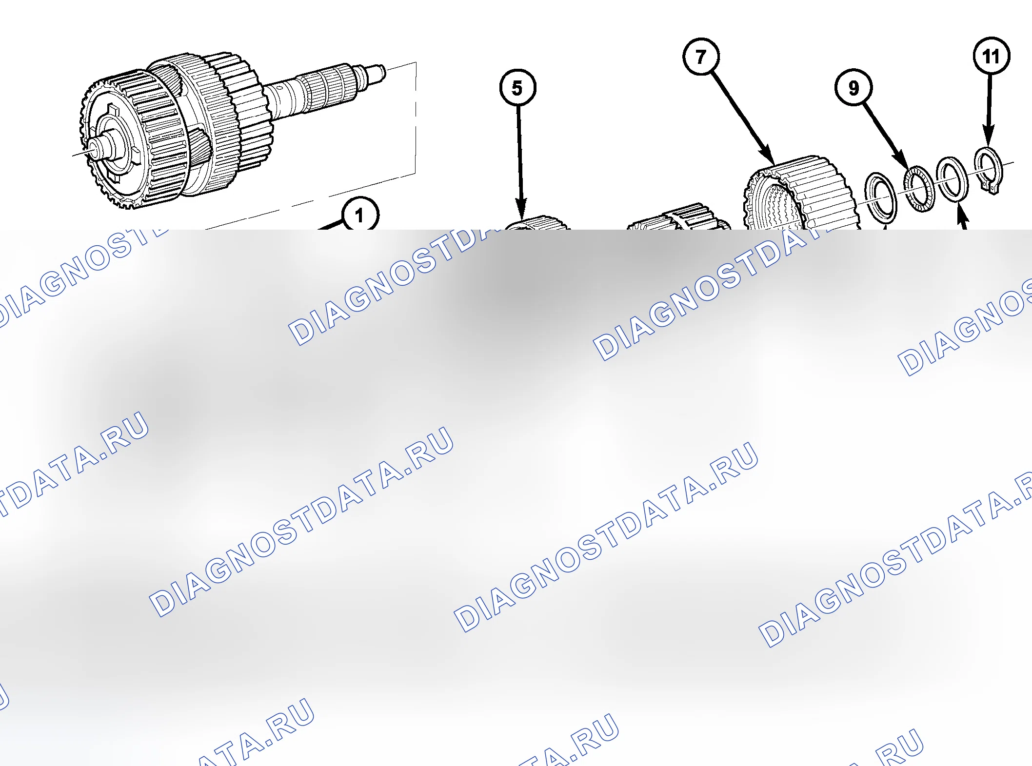 Рис. 184: РАЗБОРКА. Dodge Magnum I