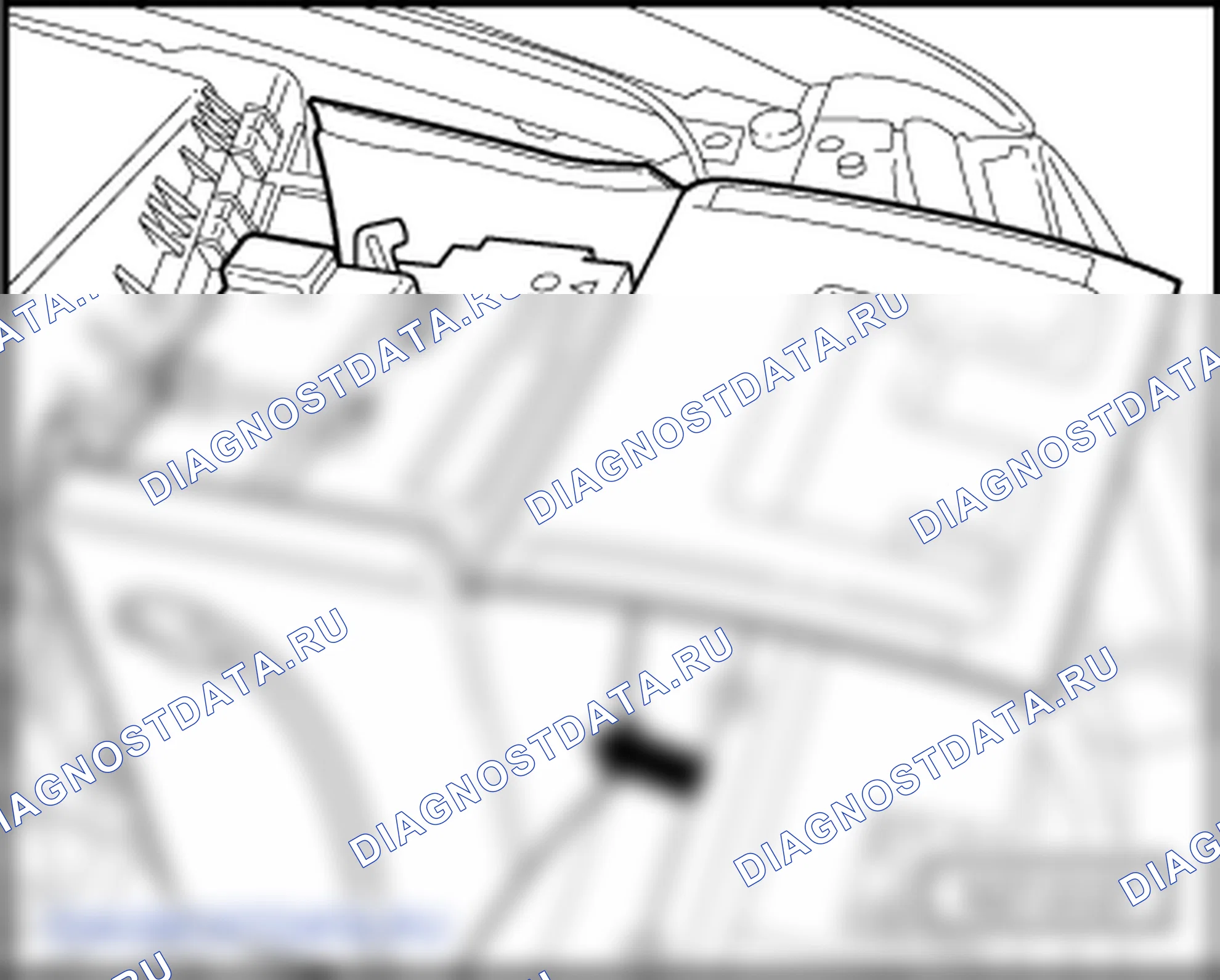 Снятие и установка АКБ. SEAT Alhambra I