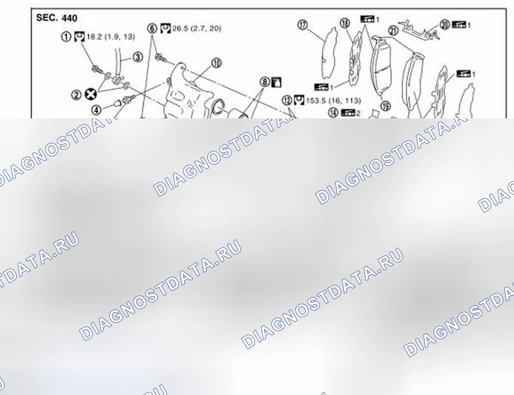 Рис. 3: Компоненты. Infiniti FX35 II