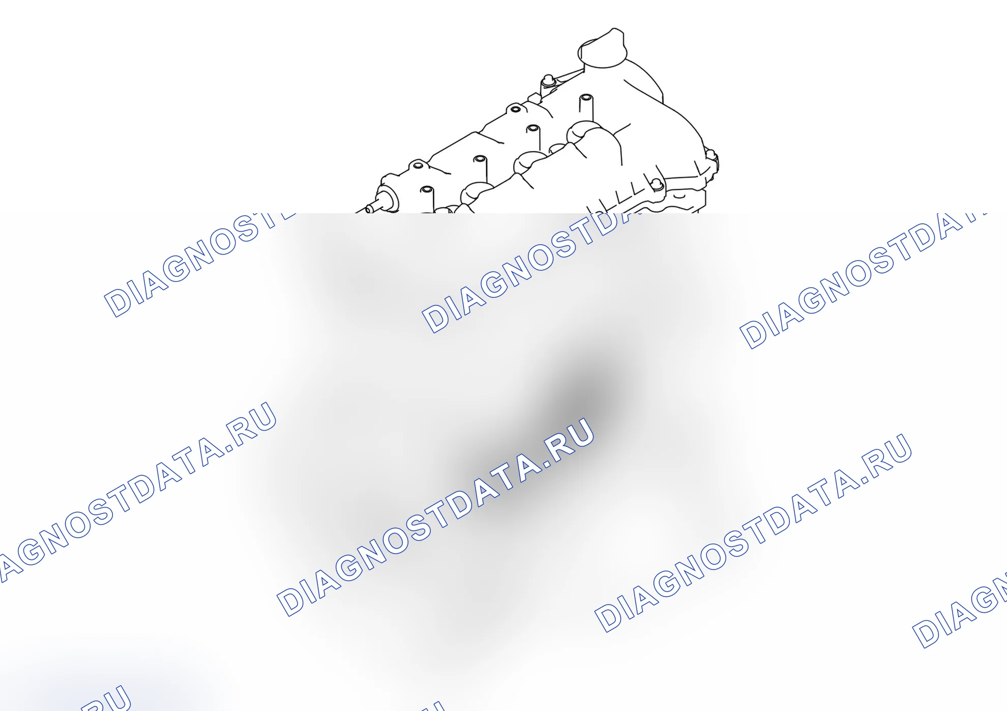 Положение номера двигателя — Haval Cool-Dog. Haval Cool Dog I