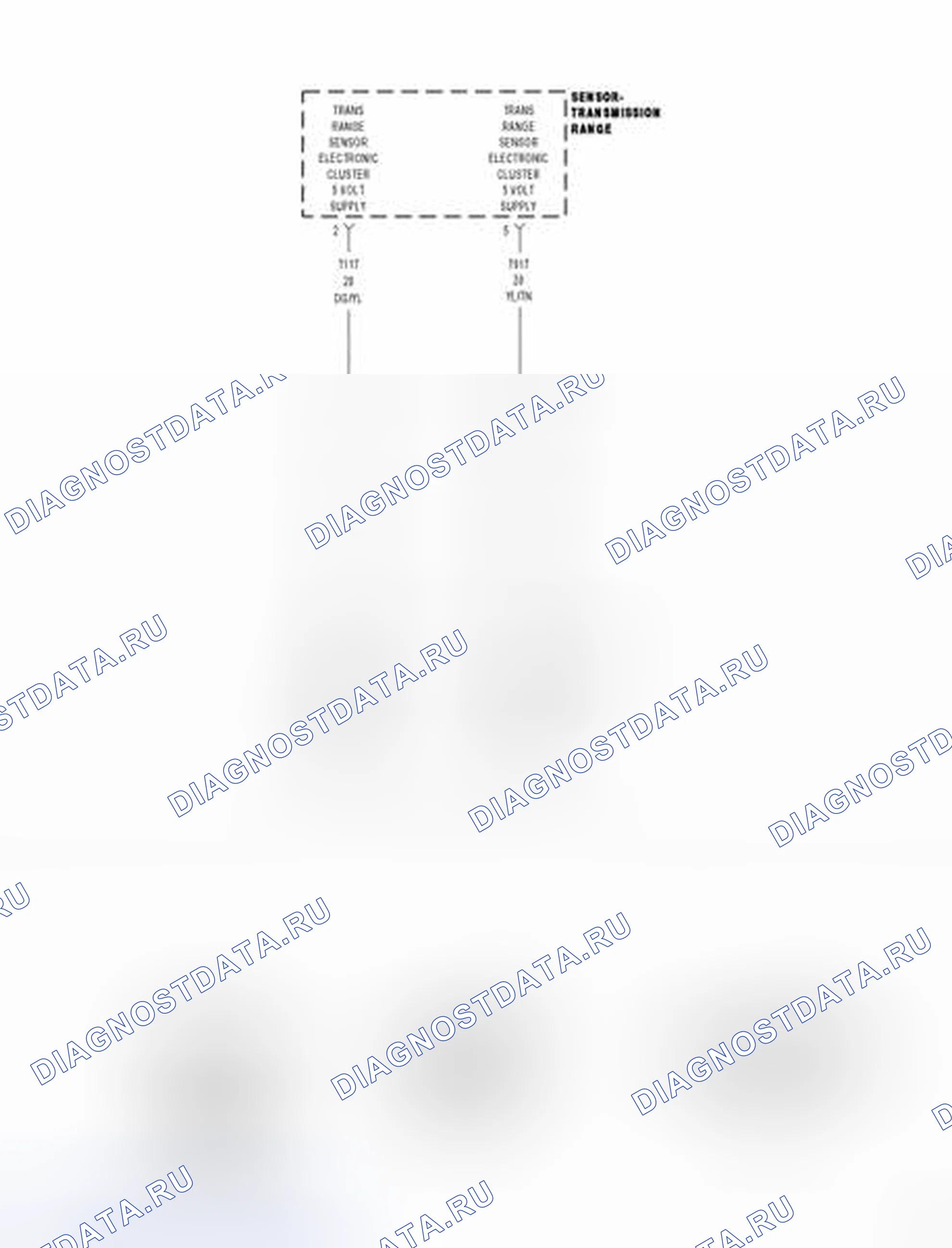 Рис. 481: Принципиальная схема. Dodge Cab & Chassis R3500 HD transition