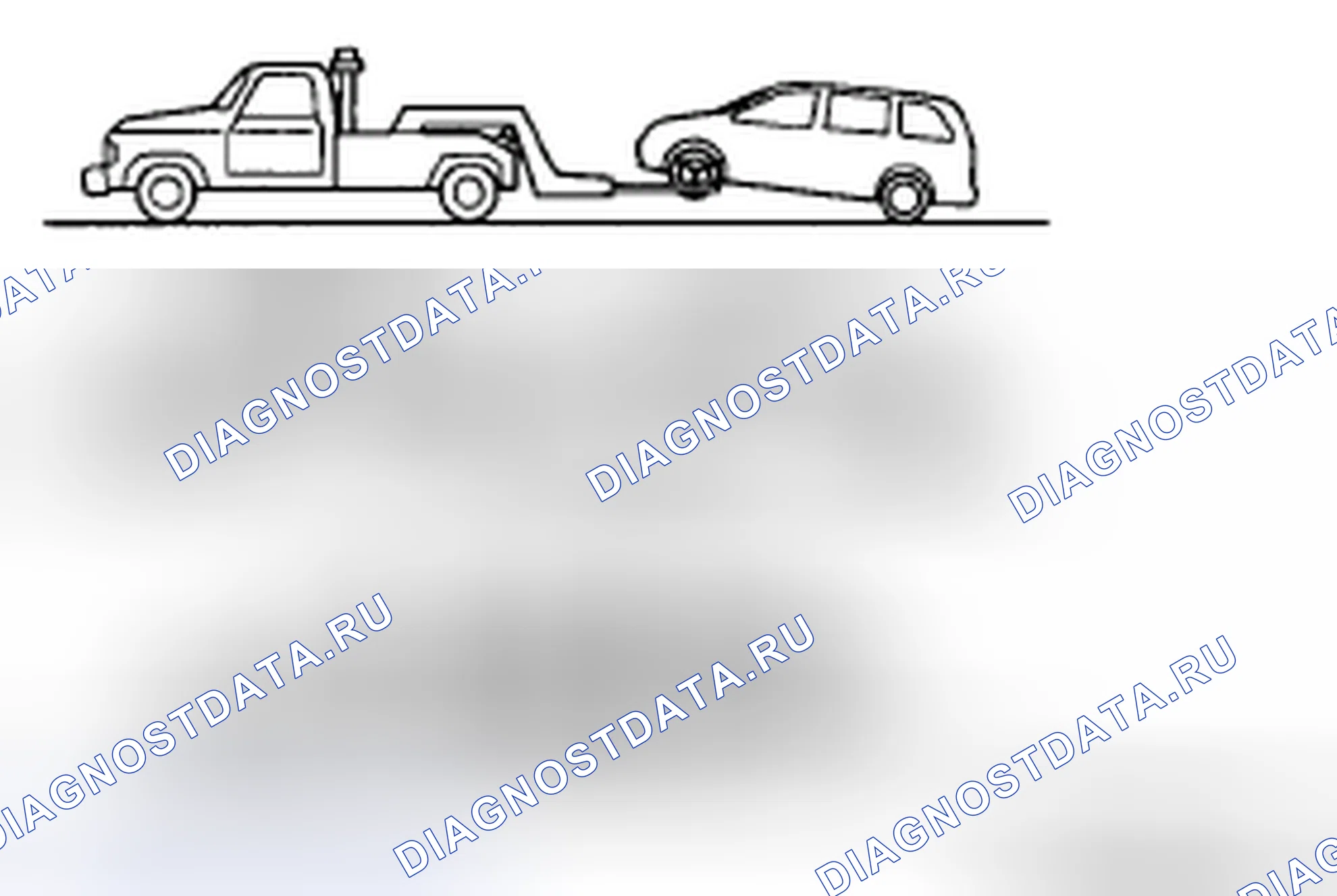 Рис. 52: Буксировка. Mazda 5 I рестайлинг