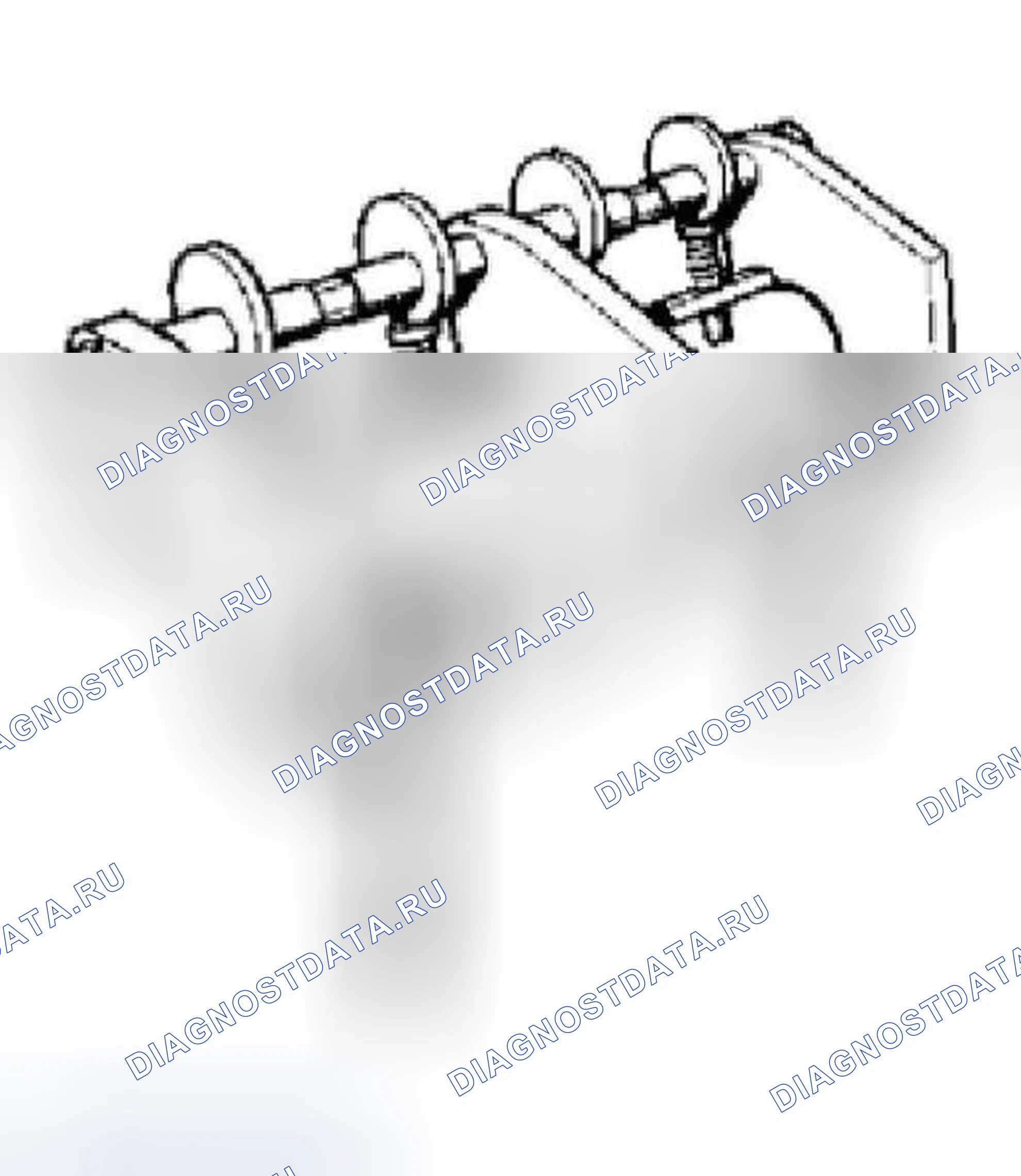Рис. 408: 11 3 260 Приспособление. BMW Z4 E85/E86