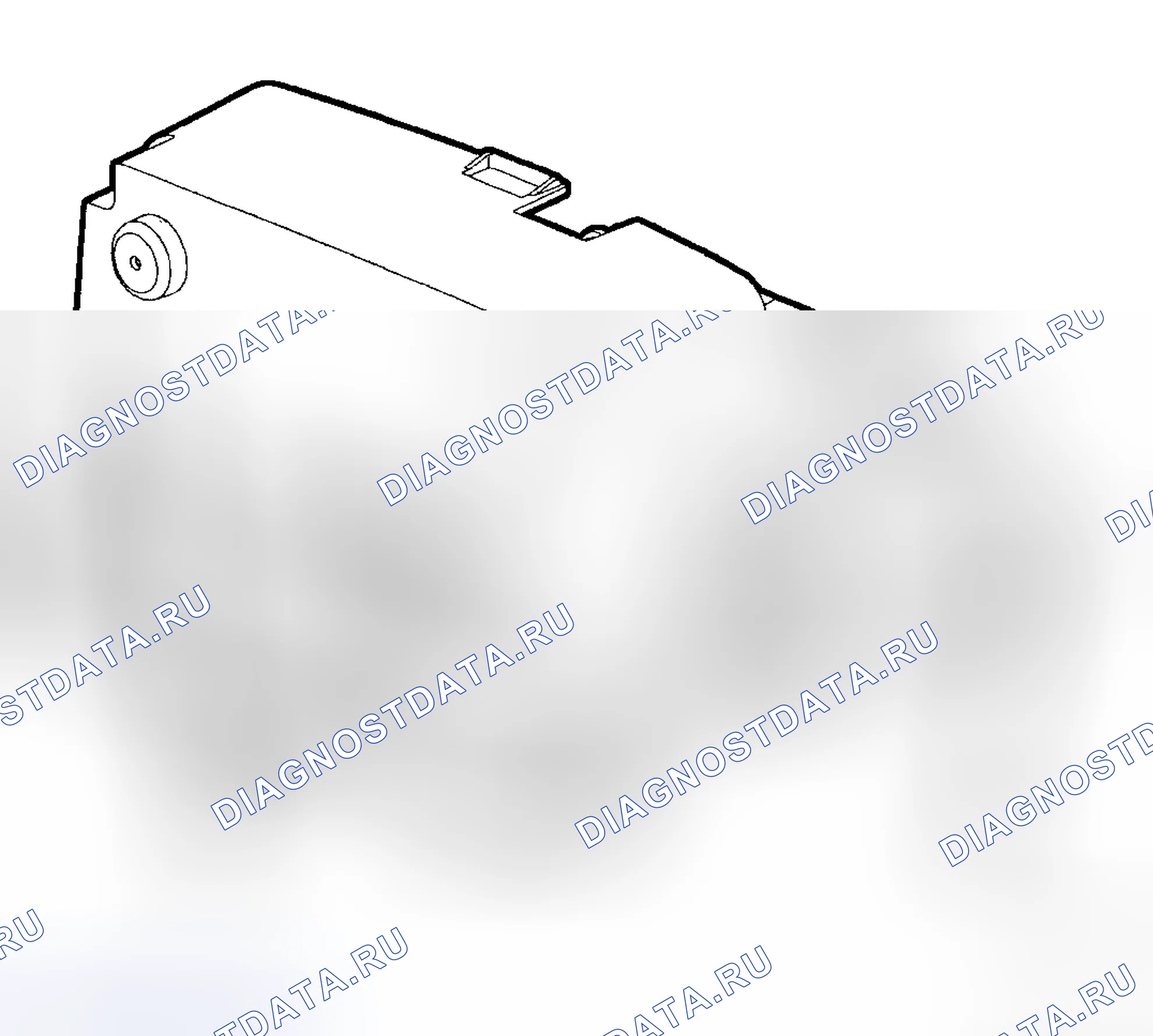 Рис. 343: ДЕРЖАТЕЛЬ СТАКАНА. Dodge Cab & Chassis R3500 HD transition