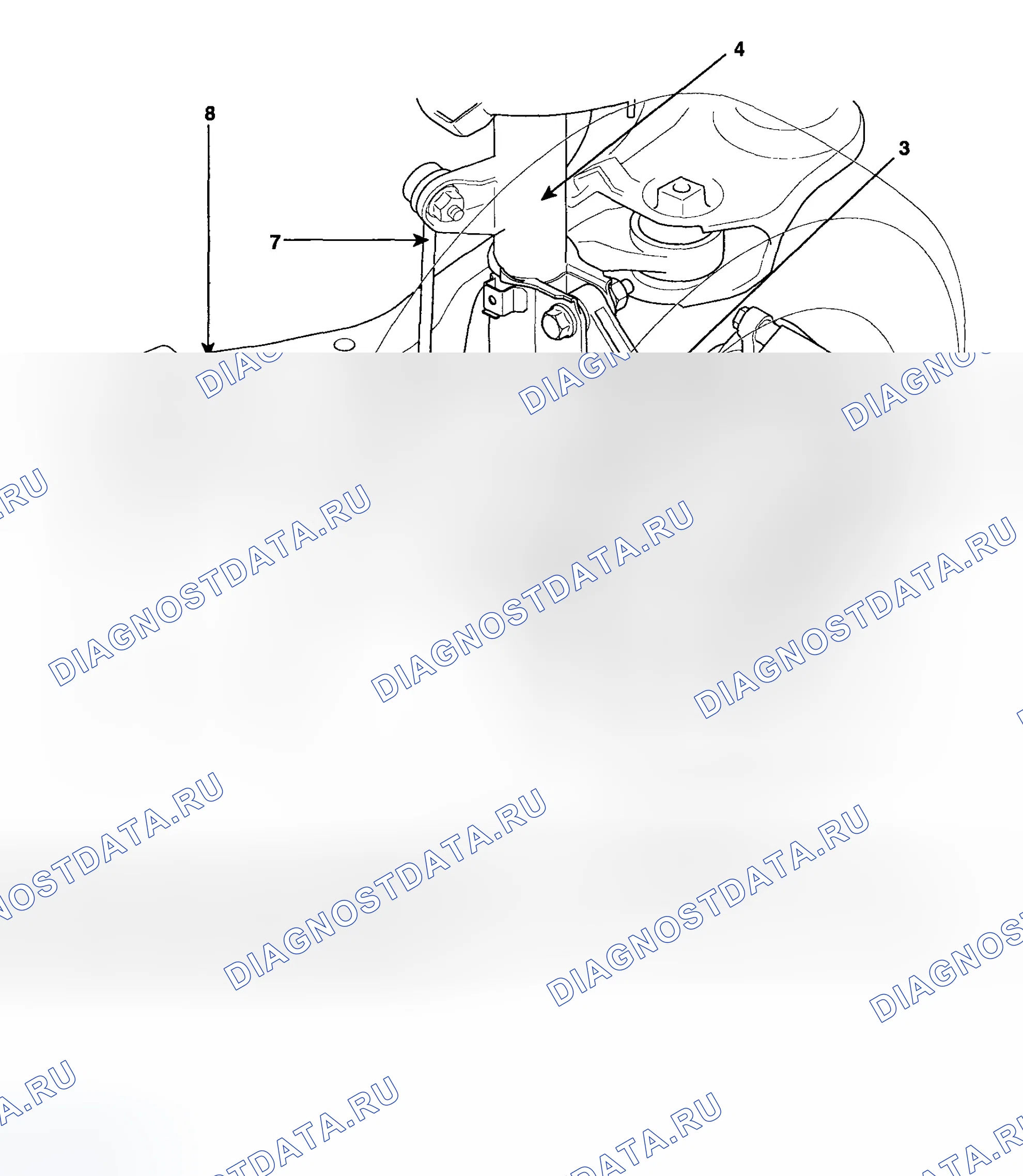 Рис. 1: РАСПОЛОЖЕНИЕ КОМПОНЕНТОВ. Hyundai Tucson I