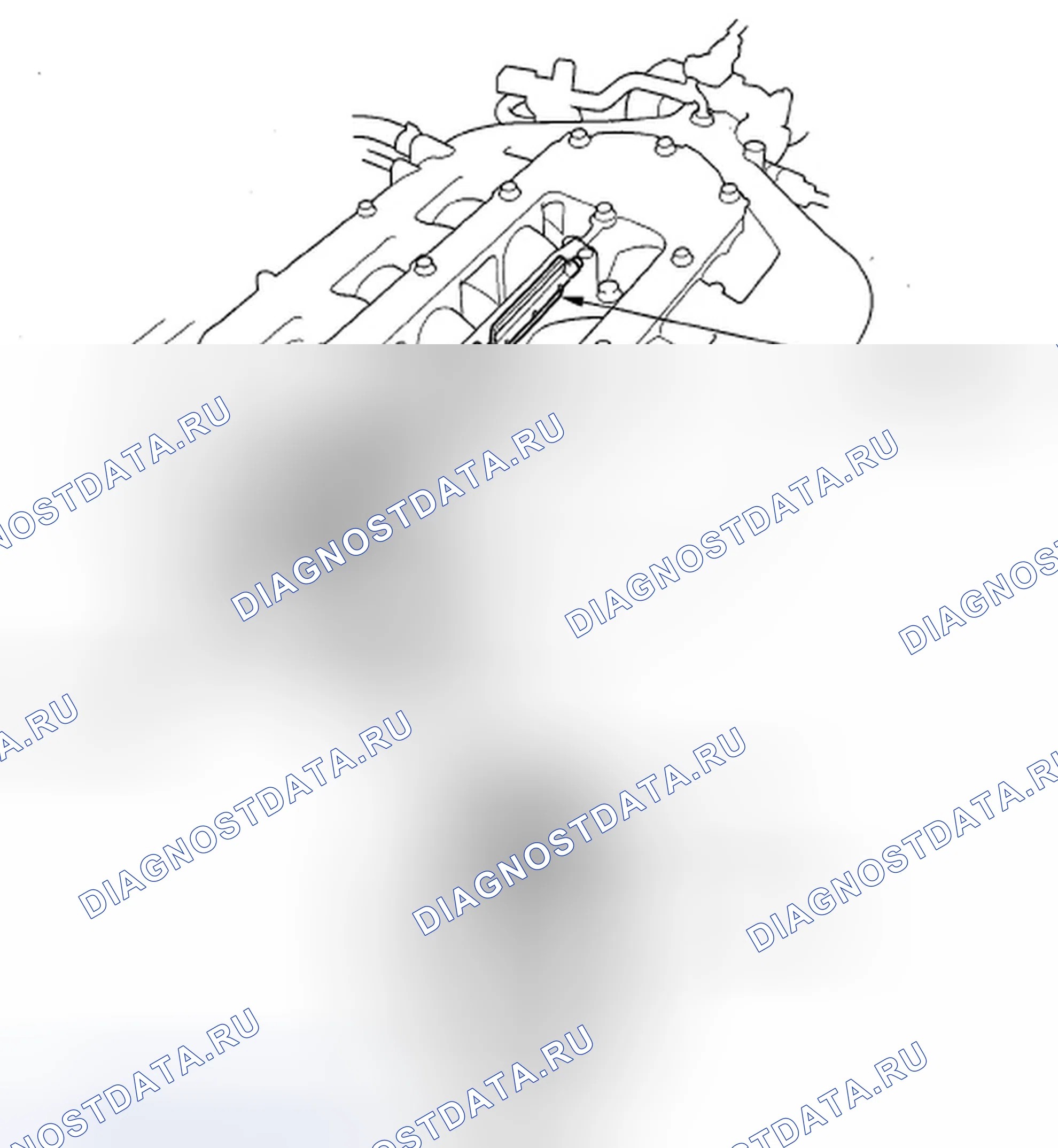 Рис. 51: Клапан настройки впускного коллектора (IMT). Honda Ridgeline I рестайлинг