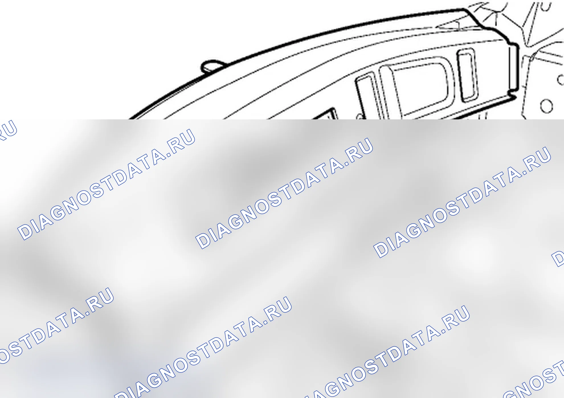 Нижняя поперечина проема. Renault Scenic II