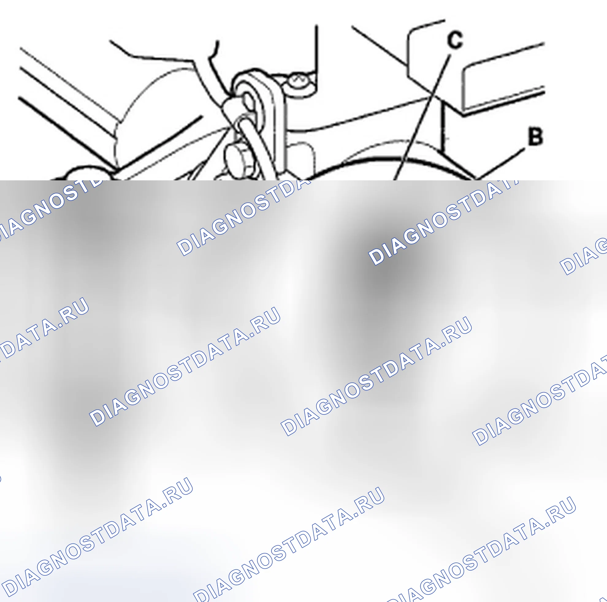 Рис. 9: Замена подушки крепления коробки передач. Acura TSX II