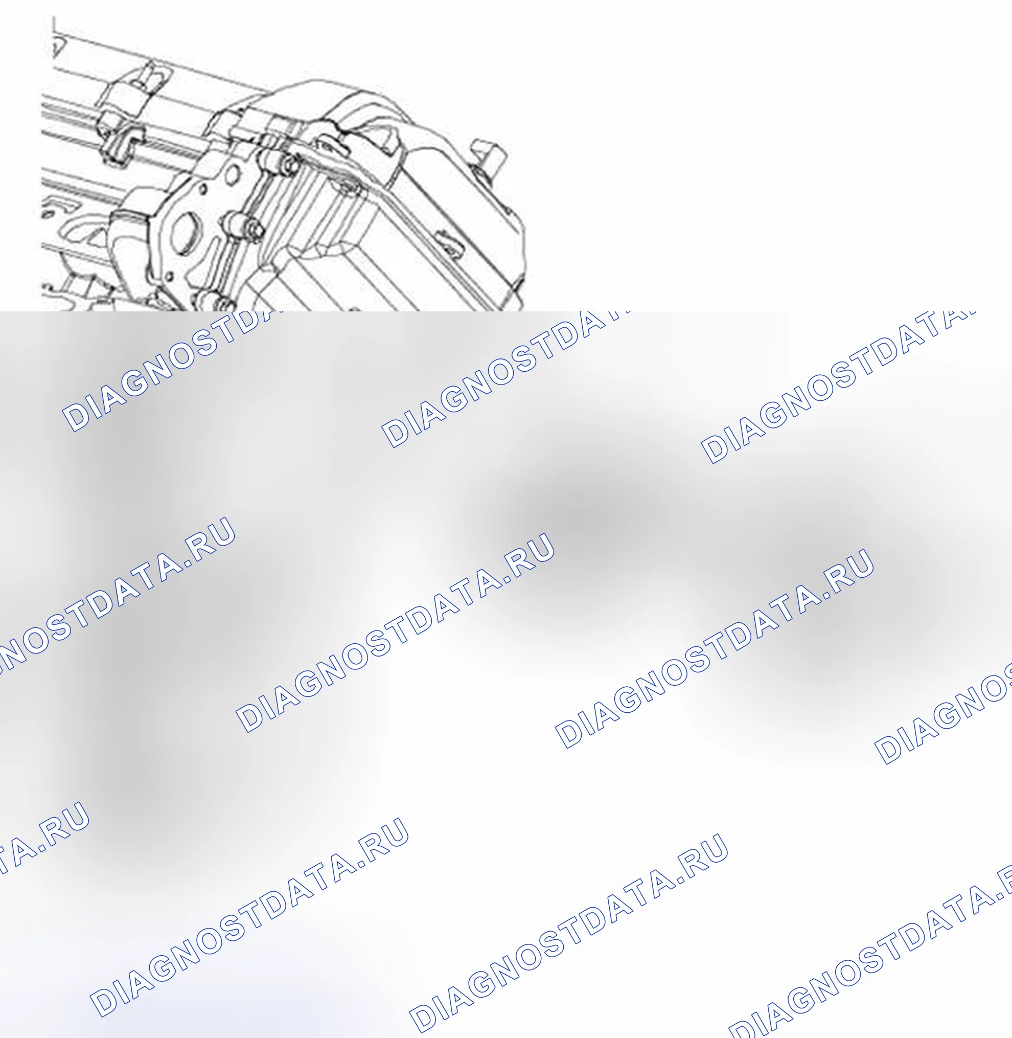 Рис. 503: Насос охлаждающей жидкости. Land Rover Range Rover Sport I