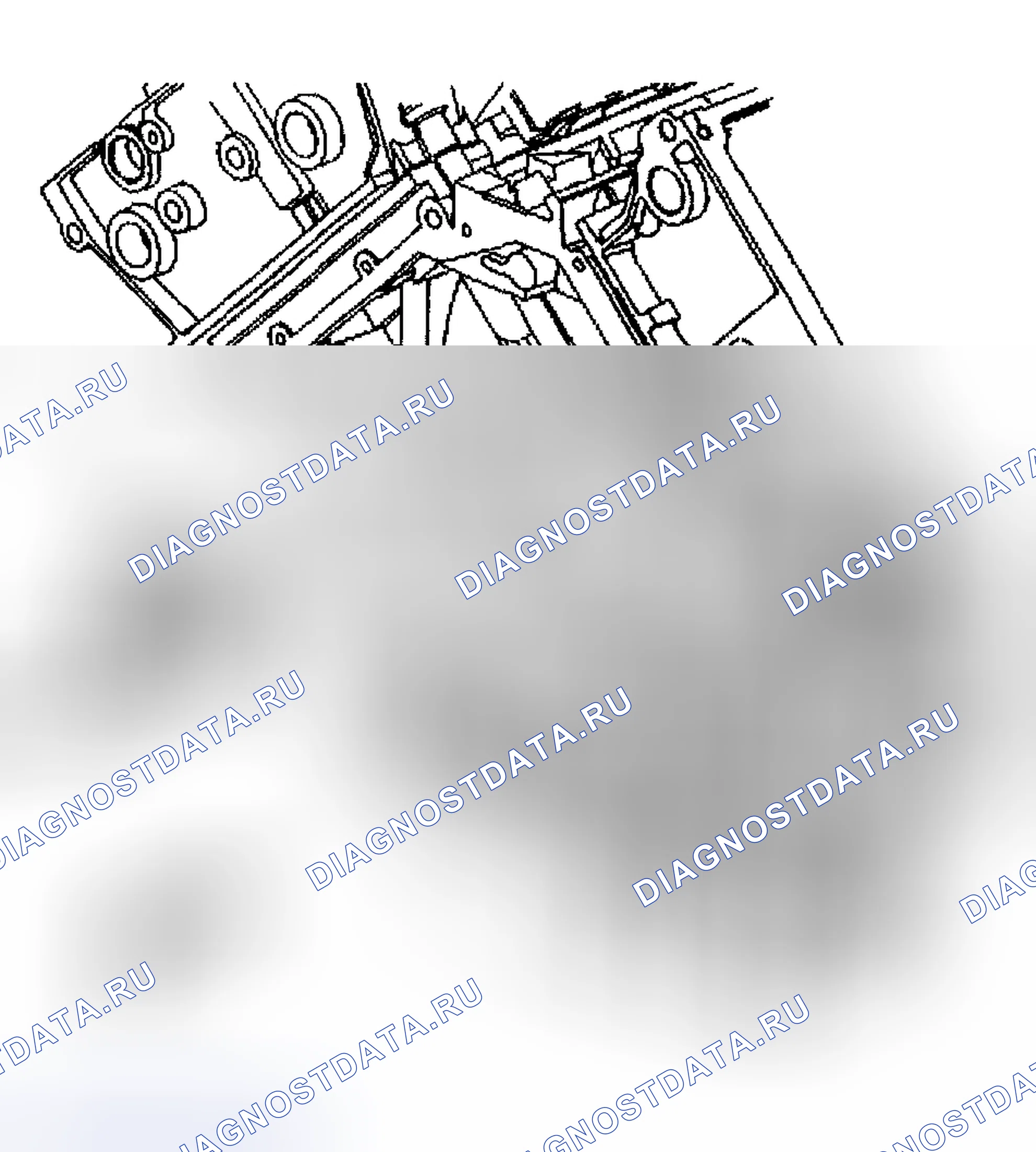 Рис. 251: Порядок демонтажа. Hyundai Terracan I
