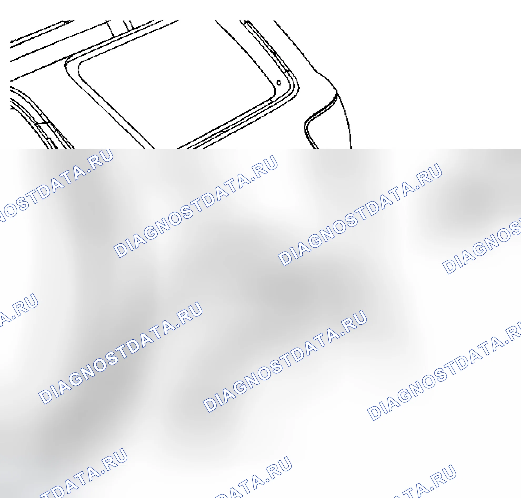 Рис. 54: Замена формовки открытия заднего колеса (OUTLOOK). Chevrolet Traverse I