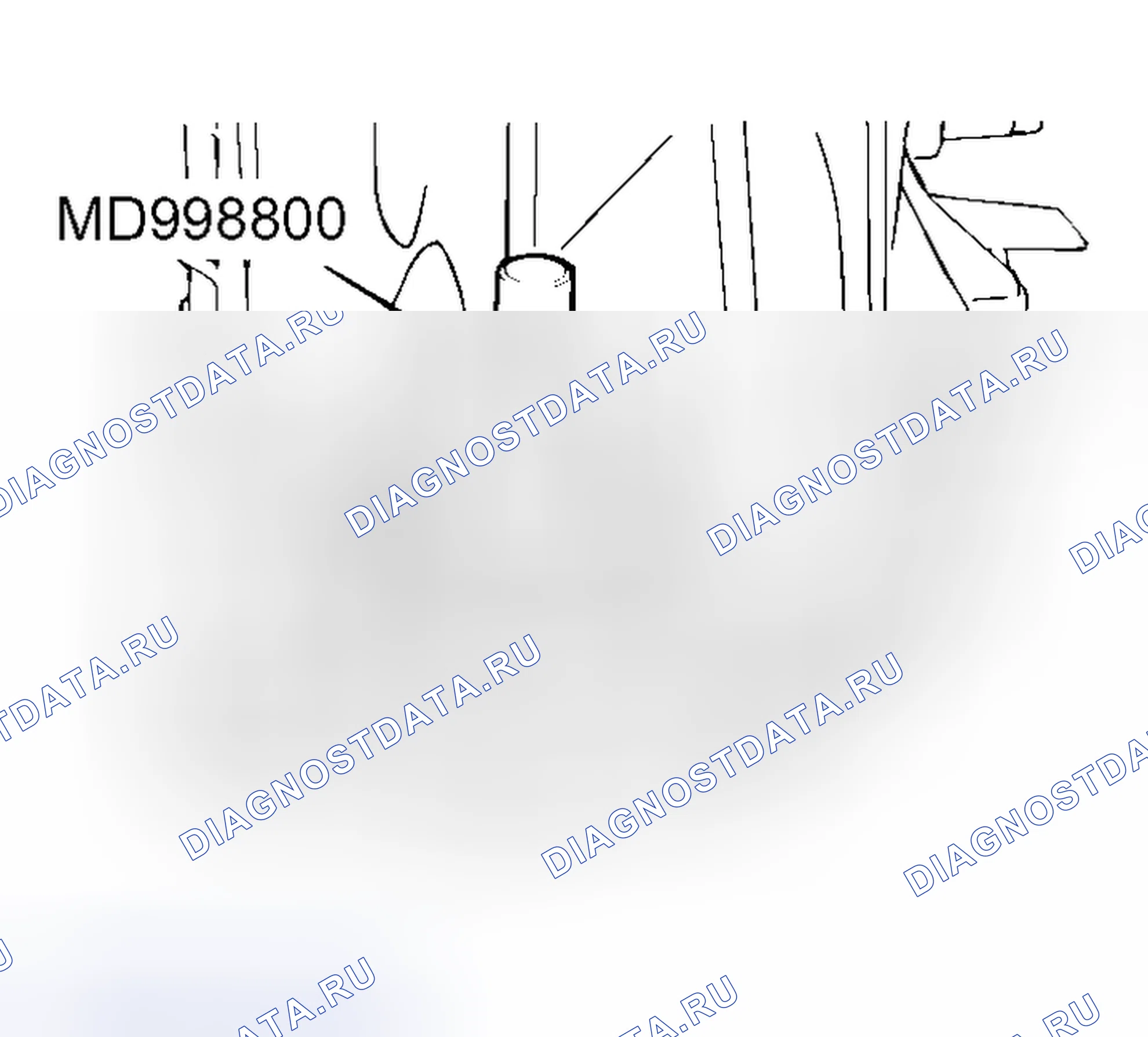 Рис. 871: > > B < < МОНТАЖ МАСЛЯНОГО УПЛОТНЕНИЯ. Mitsubishi Lancer IX рестайлинг