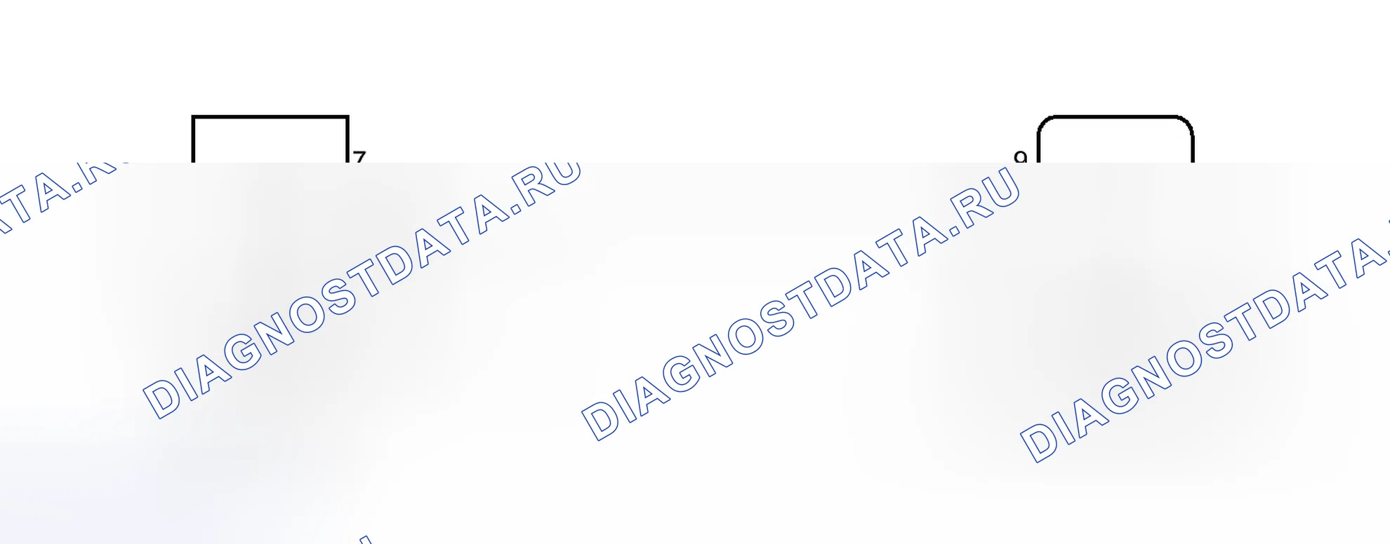 Рис. 258: электросхема. Toyota Avalon XX30 рестайлинг 2
