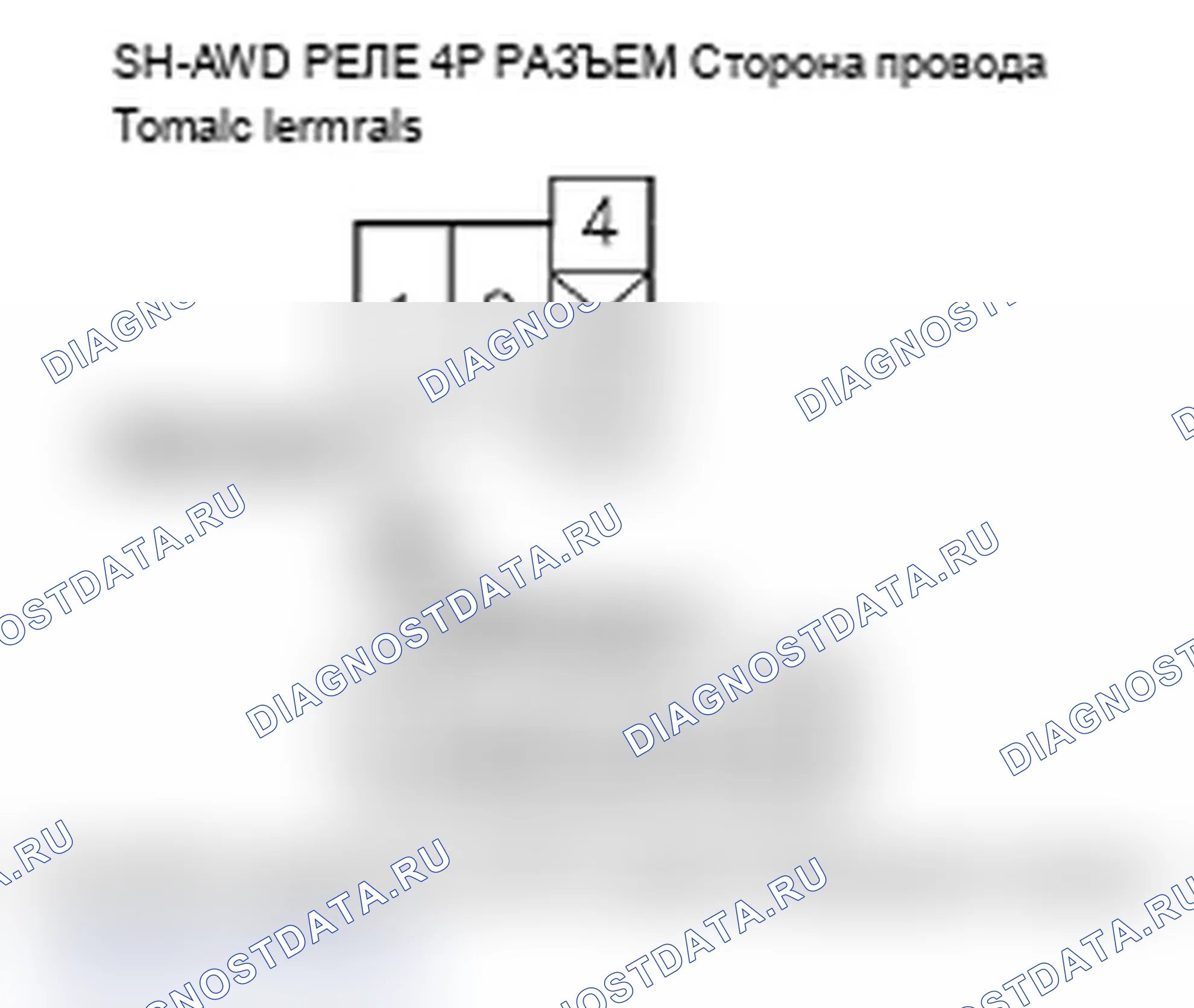 Рис. 73: расшифровка кода ошибки 44-50: Низкое напряжение питания блока управления SH-AWD. Acura RL II