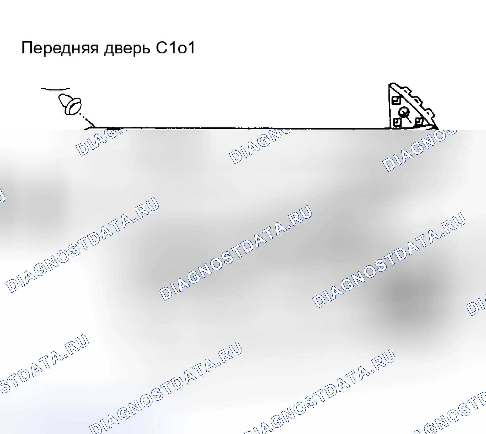 Рис. 7: Передние двери. Nissan Stanza III