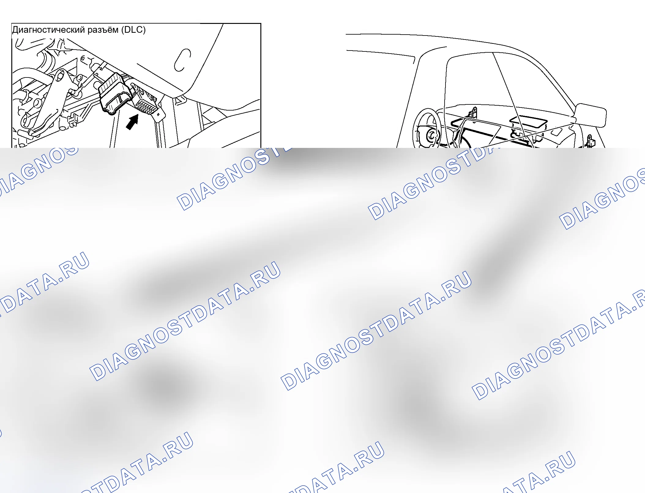 Рис. 350: РАСПОЛОЖЕНИЕ КОМПОНЕНТОВ. Mitsubishi Lancer Evolution IX