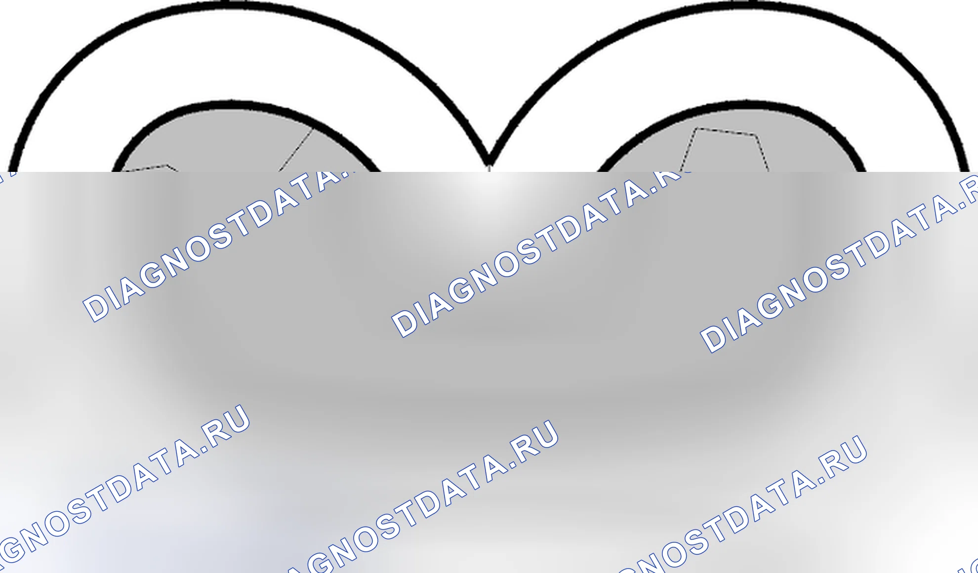 Рис. 1179: Проверка результатов обжатия. Volvo S80 I рестайлинг