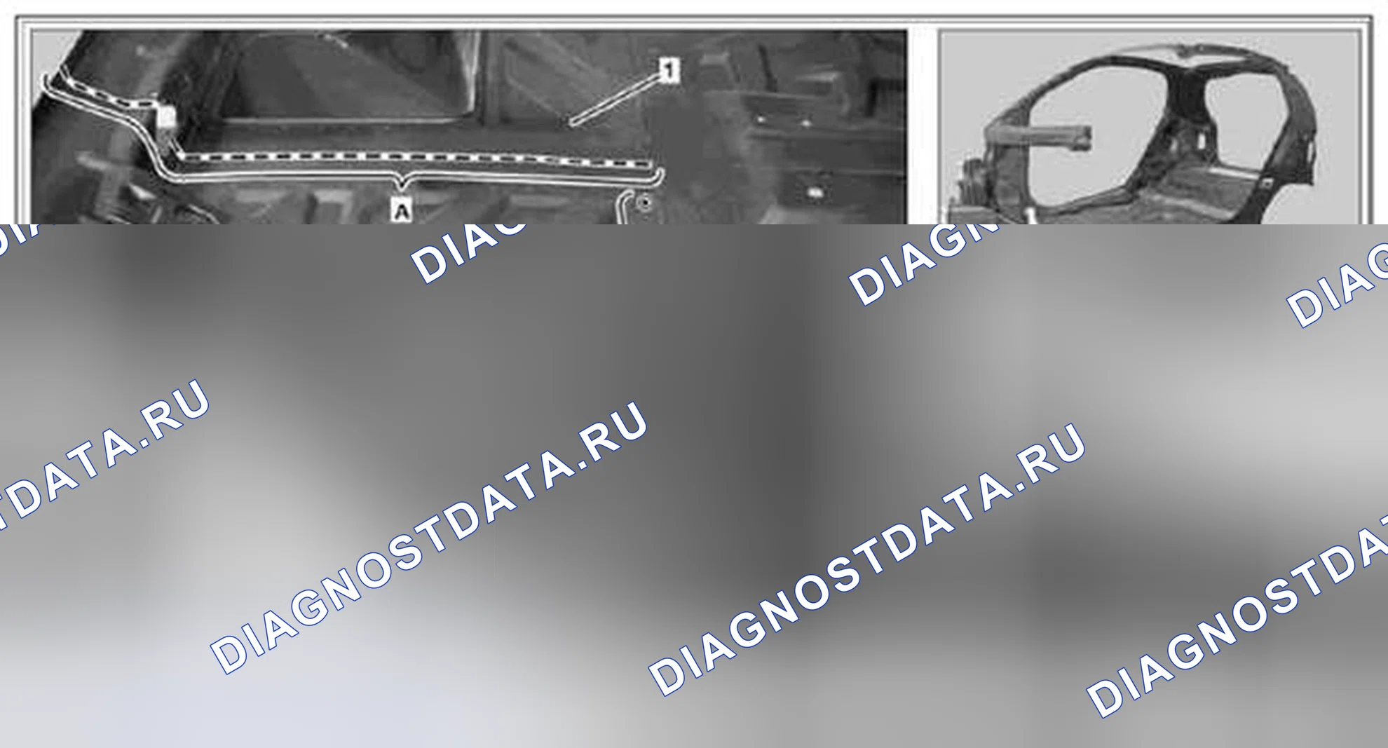 Рис. 199: Частичный демонтаж основной панели пола - AR63.40-xtegx1-24MCC P-1180. Kia Soul I
