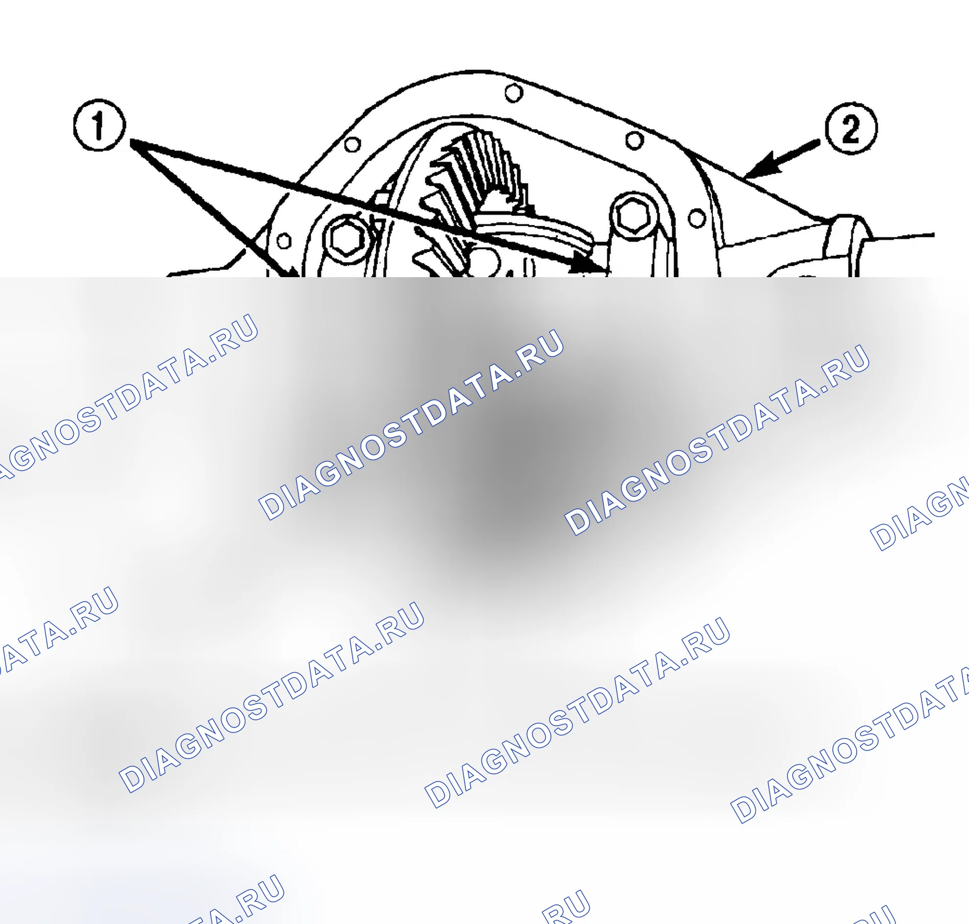 Рис. 552: ВЫБОР РЕГУЛИРОВОЧНОЙ ПРОКЛАДКИ. Dodge Pickup R1500 