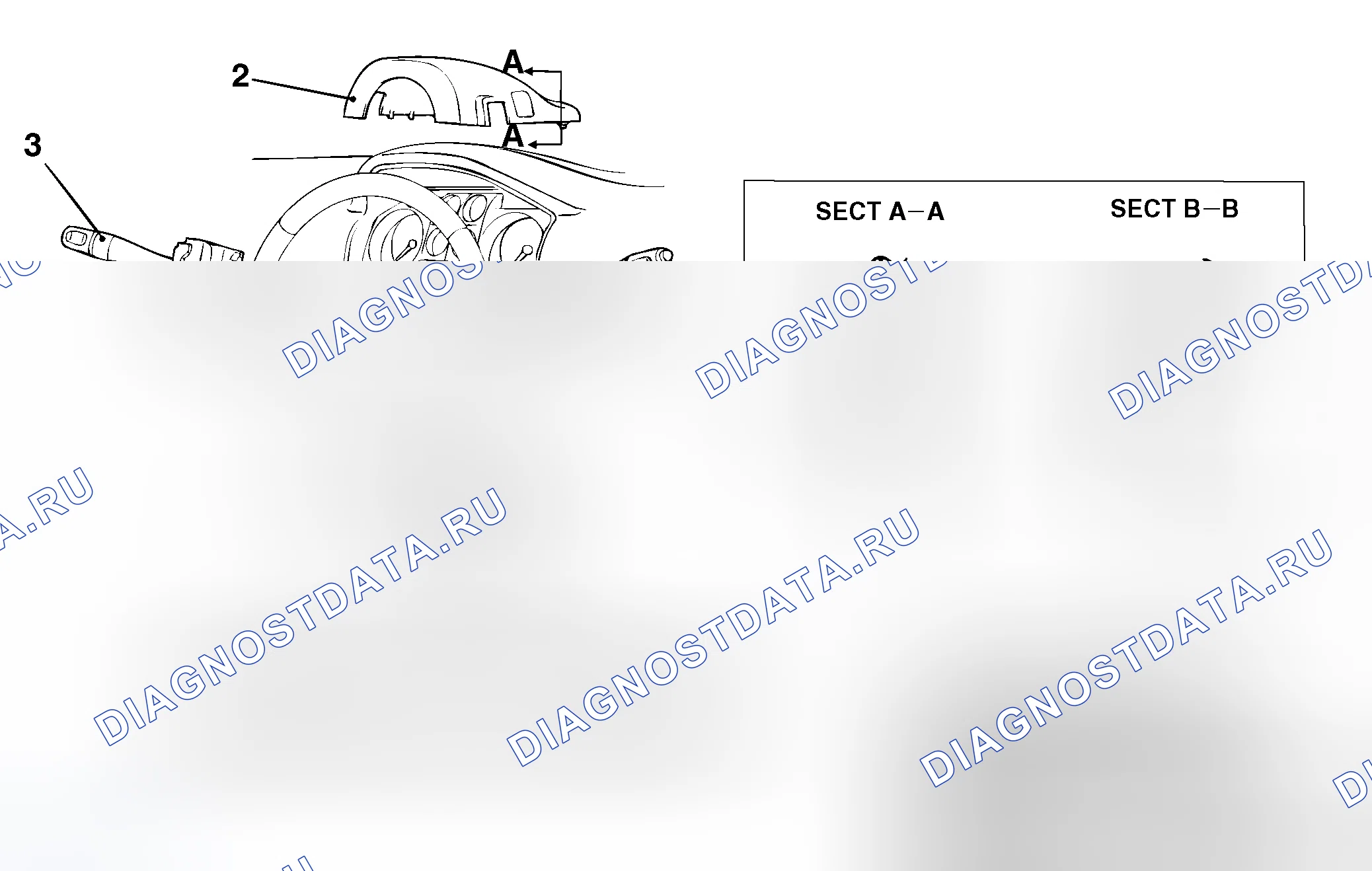 Рис. 441: ДЕМОНТАЖ И МОНТАЖ. Honda Grace I