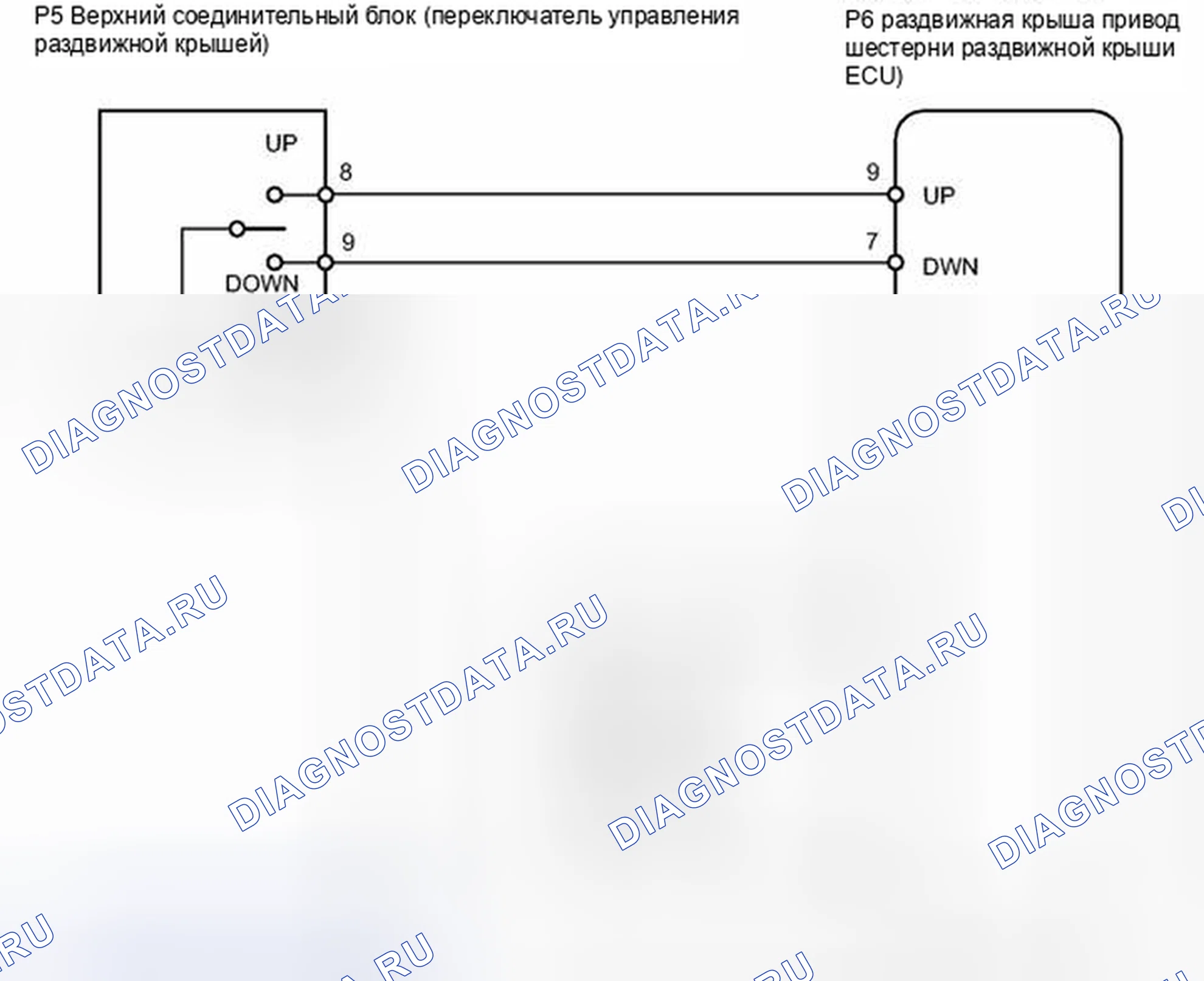 Рис. 15: электросхема. Toyota RAV4 III рестайлинг