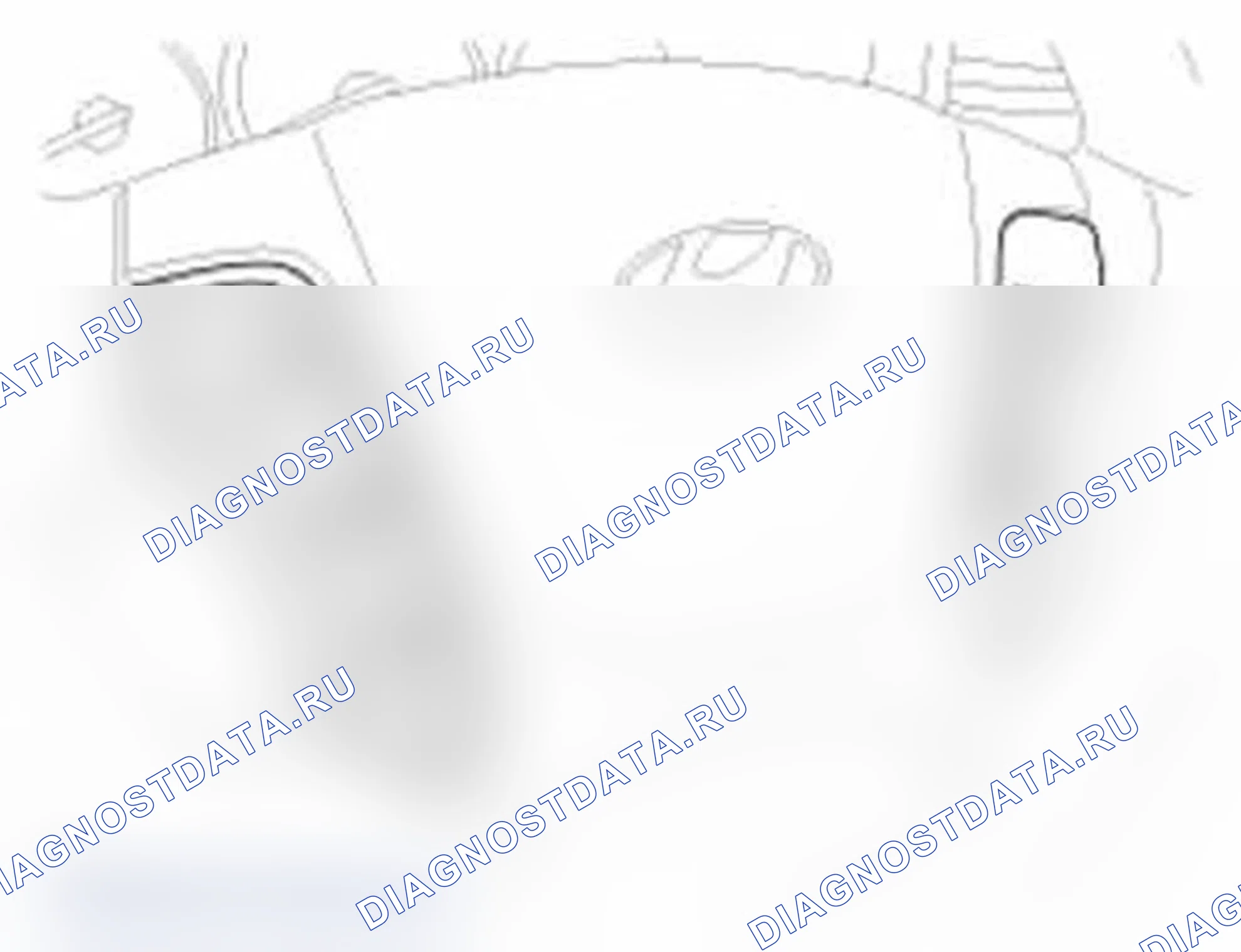 Рис. 3: Демонтаж. Hyundai Santa Fe II рестайлинг
