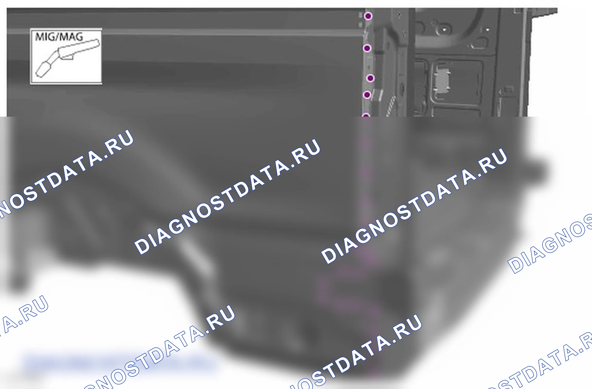 Как снять и установить панель крепления заднего фонаря. Ford Transit VIII
